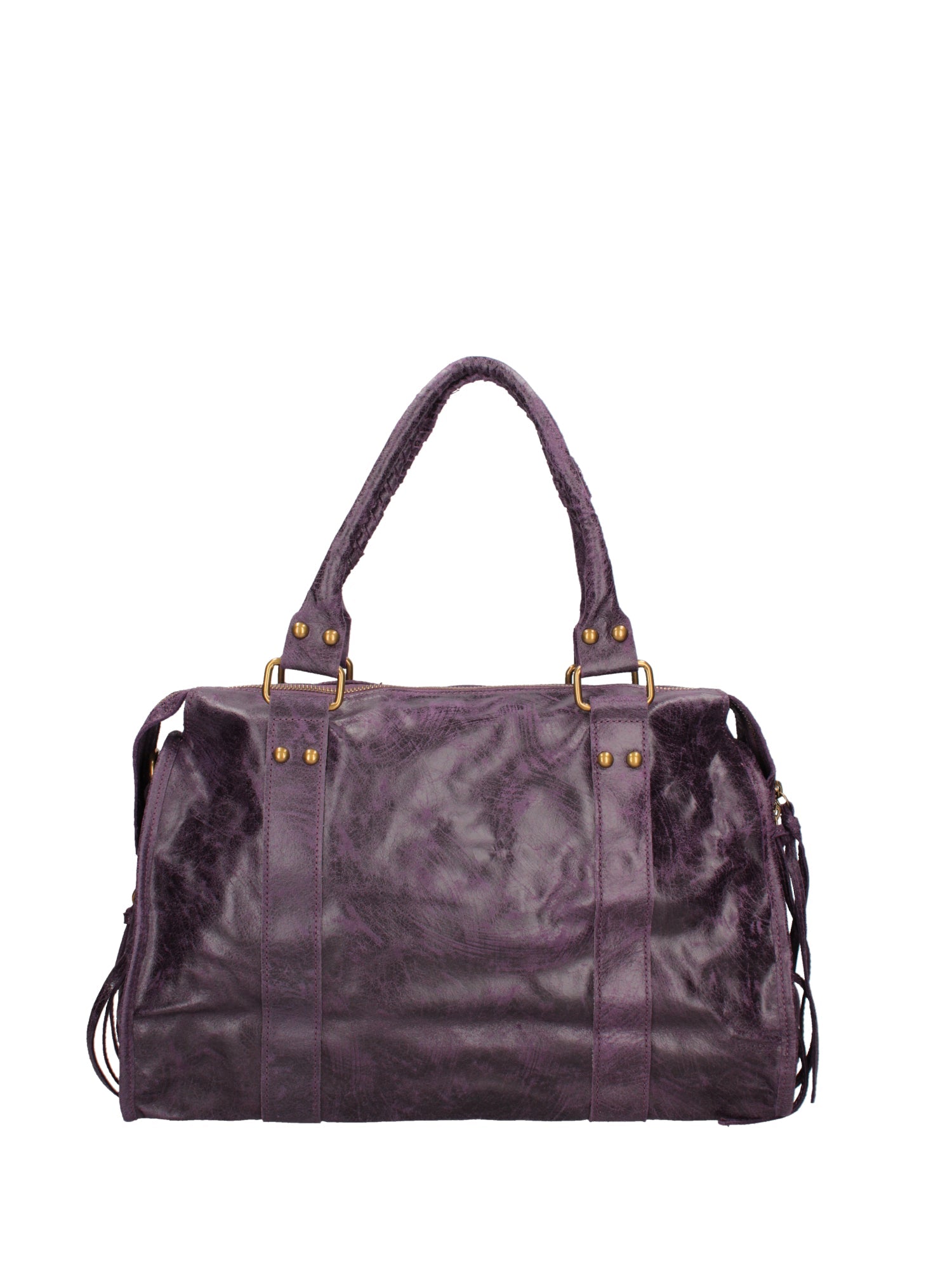 Elara Borsa a spalla da donna Vera pelle 06090-038 VIOLA SCURO Chiara Ferretti
