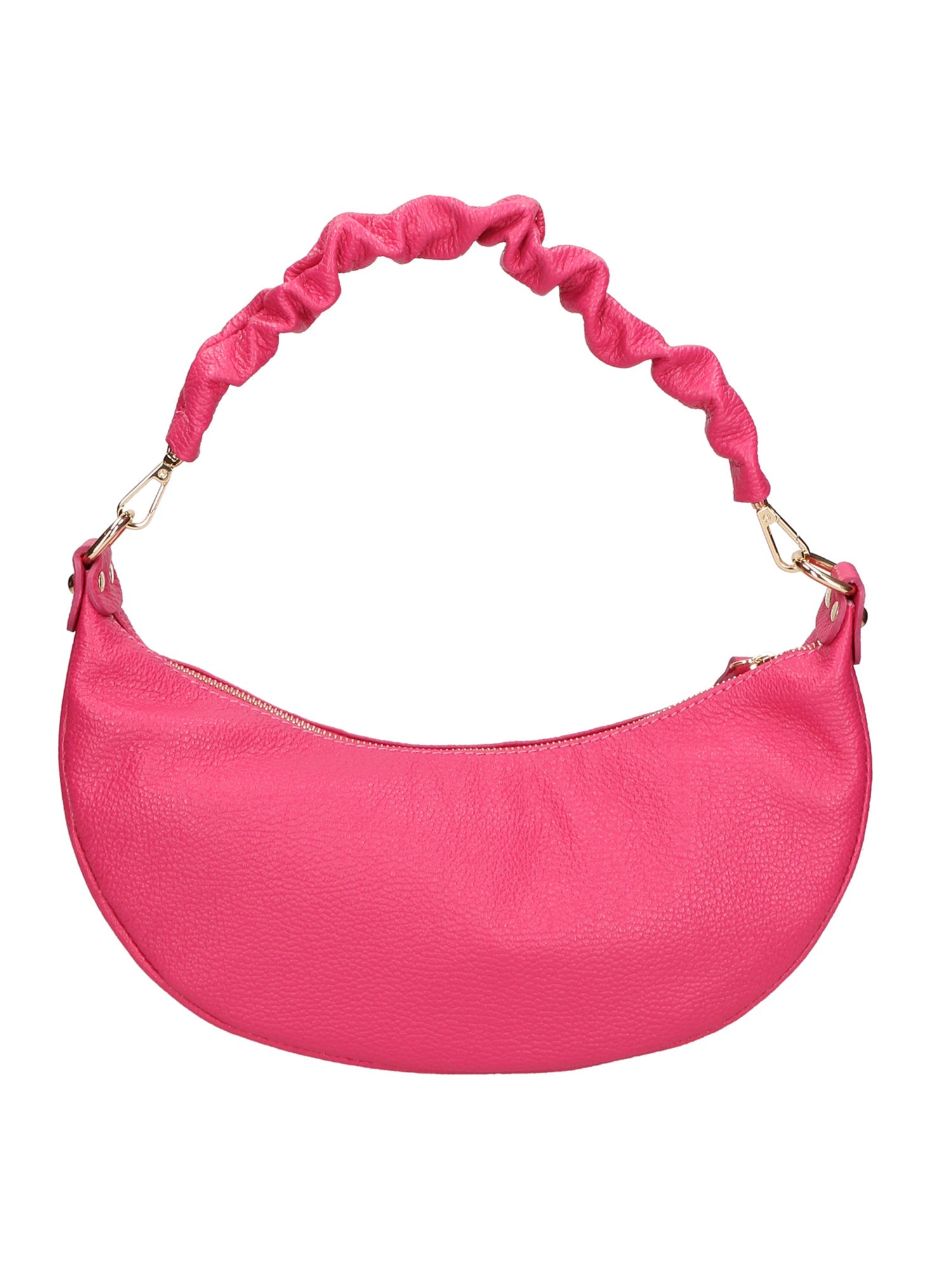 Ida Borsa a spalla da donna Vera pelle 05916-C02 FUXIA Chiara Ferretti