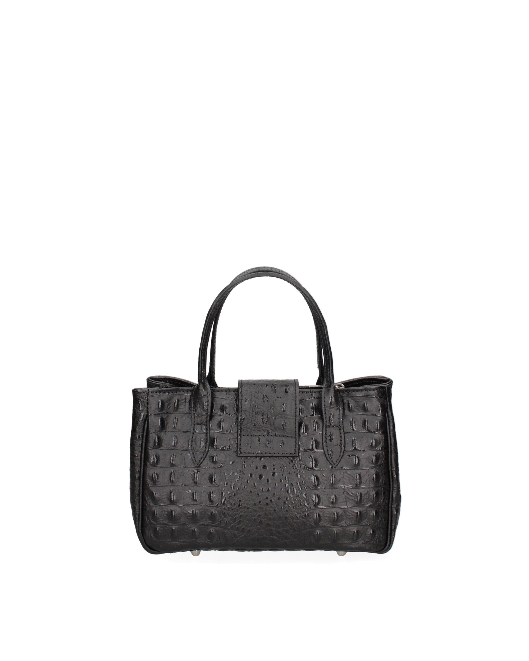 Cervo Borsa a tracolla da donna Vera pelle 7720-NERO Chiara Ferretti