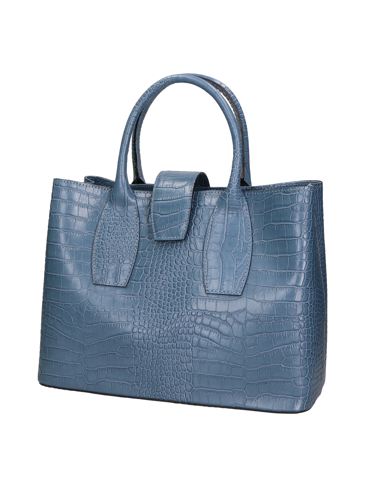 Letizia Borsa a mano da donna Pelle stampata croco 06542-CARTA ZUCCHERO Chiara Ferretti