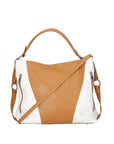 Emily Borsa a spalla da donna Vera pelle 80064-D17 CUOIO D01 BIANCO Chiara Ferretti