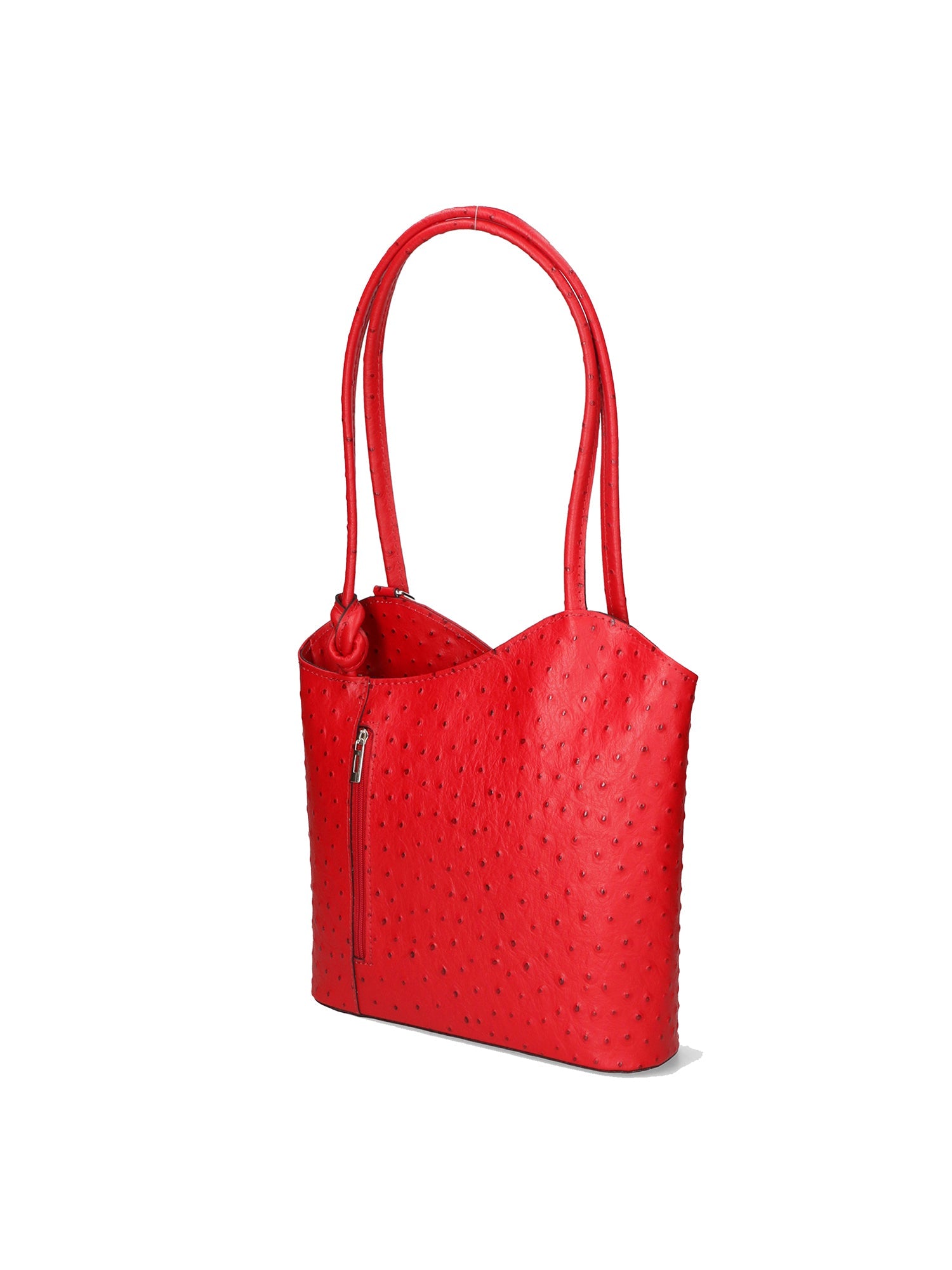 Chanel 3005-11 ROSSO Zaino da donna in vera pelle Chiara Ferretti