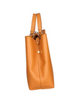 Azurite Borsa a mano da donna 100% pelle 06105-D44 CUOIO COGNAC Chiara Ferretti