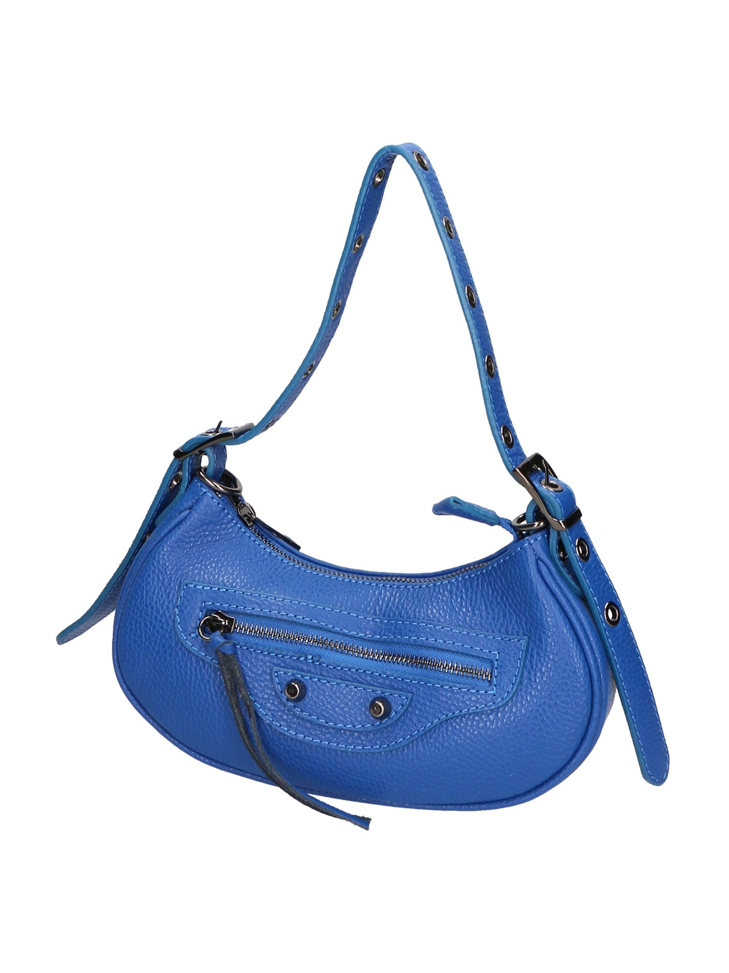 Galatea Borsa a spalla da donna Vera pelle 05708-D22 BLUETTE ROYAL BLU Chiara Ferretti