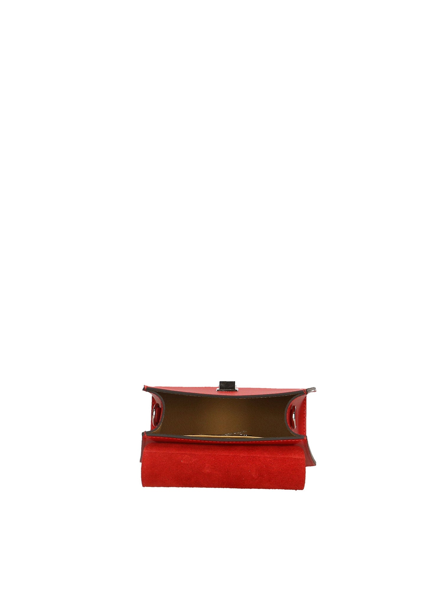 Eolara Borsa a spalla da donna Vera pelle 193842-ROSSO Chiara Ferretti