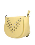 Borsa a tracolla da donna In Vera pelle Made in Italy 20x17x7 cm