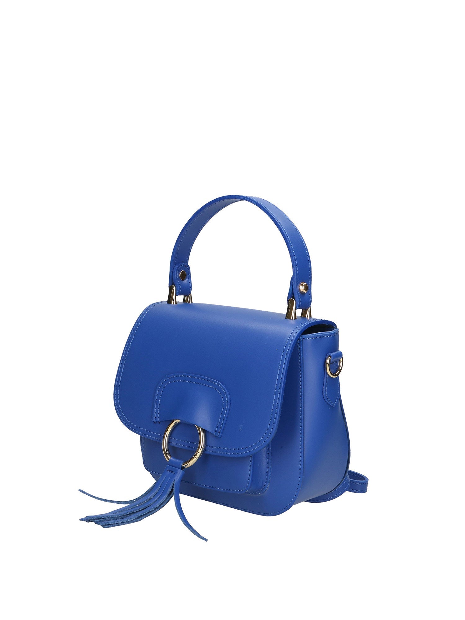 Ravenna Borsa a mano da donna Vera pelle 1524-BLU Chiara Ferretti