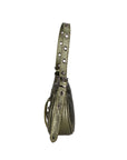 Gloria Damenhandtasche aus echtem Leder, hergestellt in Italien, 12 x 25 x 6 cm