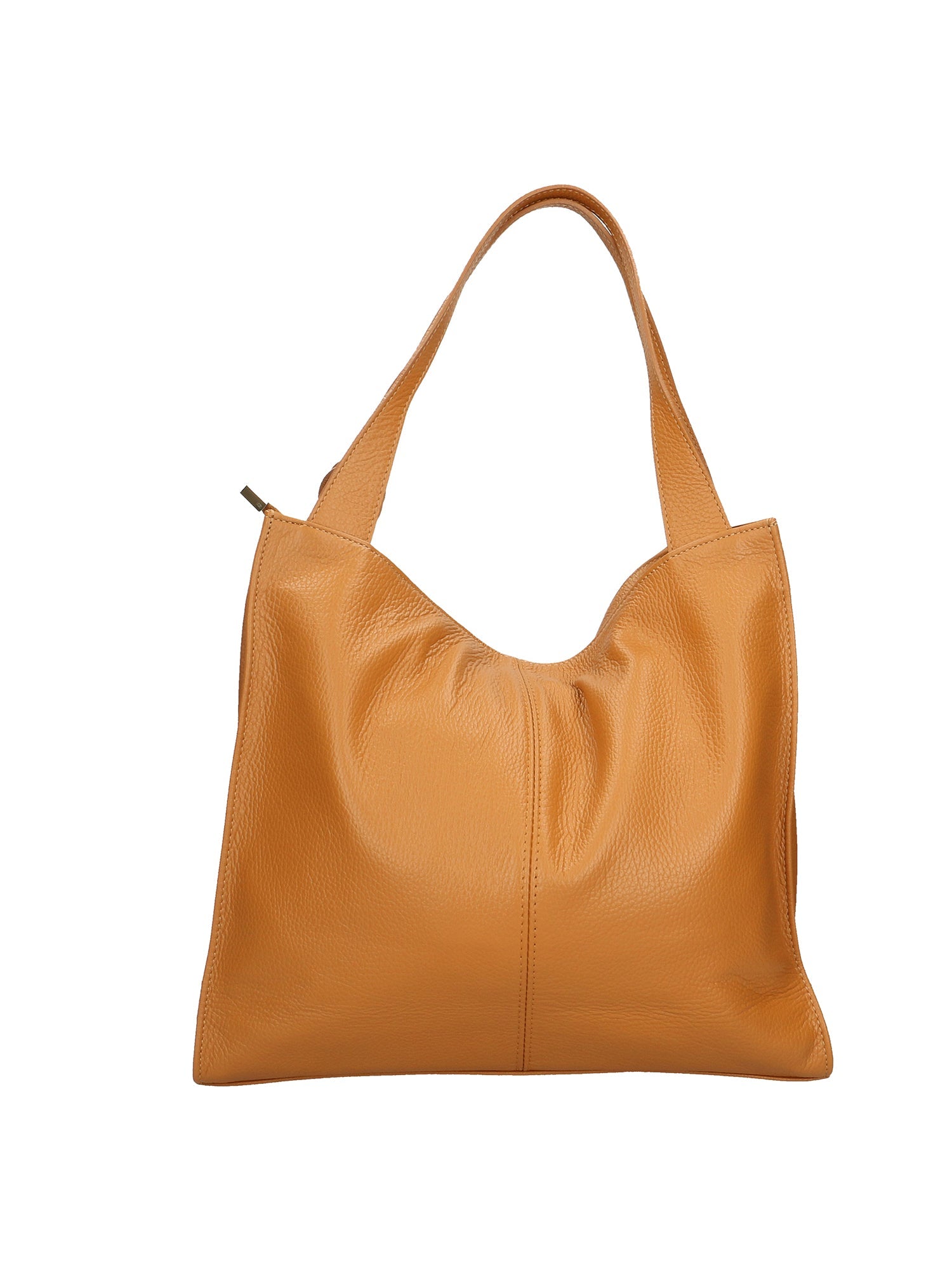 Aelia Borsa a spalla da donna Vera pelle 3312-D17 CUOIO SCURO DARK COGNAC Chiara Ferretti