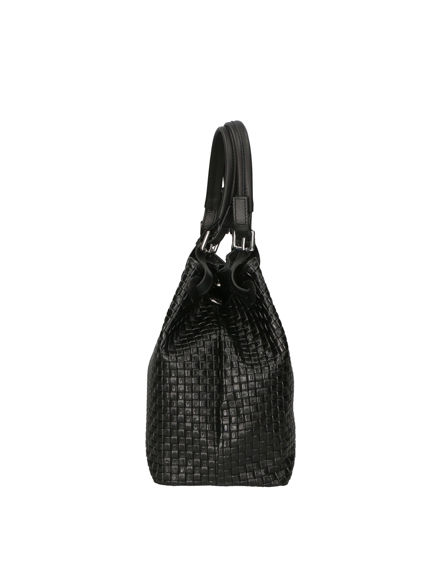 Araminta Borsa Shopper da donna Vera Pelle 80047-019 NERO Chiara Ferretti