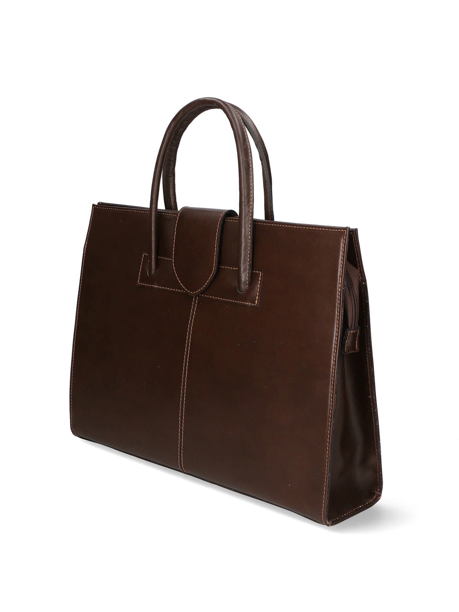 Evelina Borsa a mano da donna 100% pelle 9025-T.MORO Chiara Ferretti