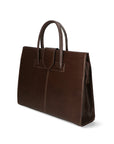 Evelina Borsa a mano da donna 100% pelle 9025-T.MORO Chiara Ferretti