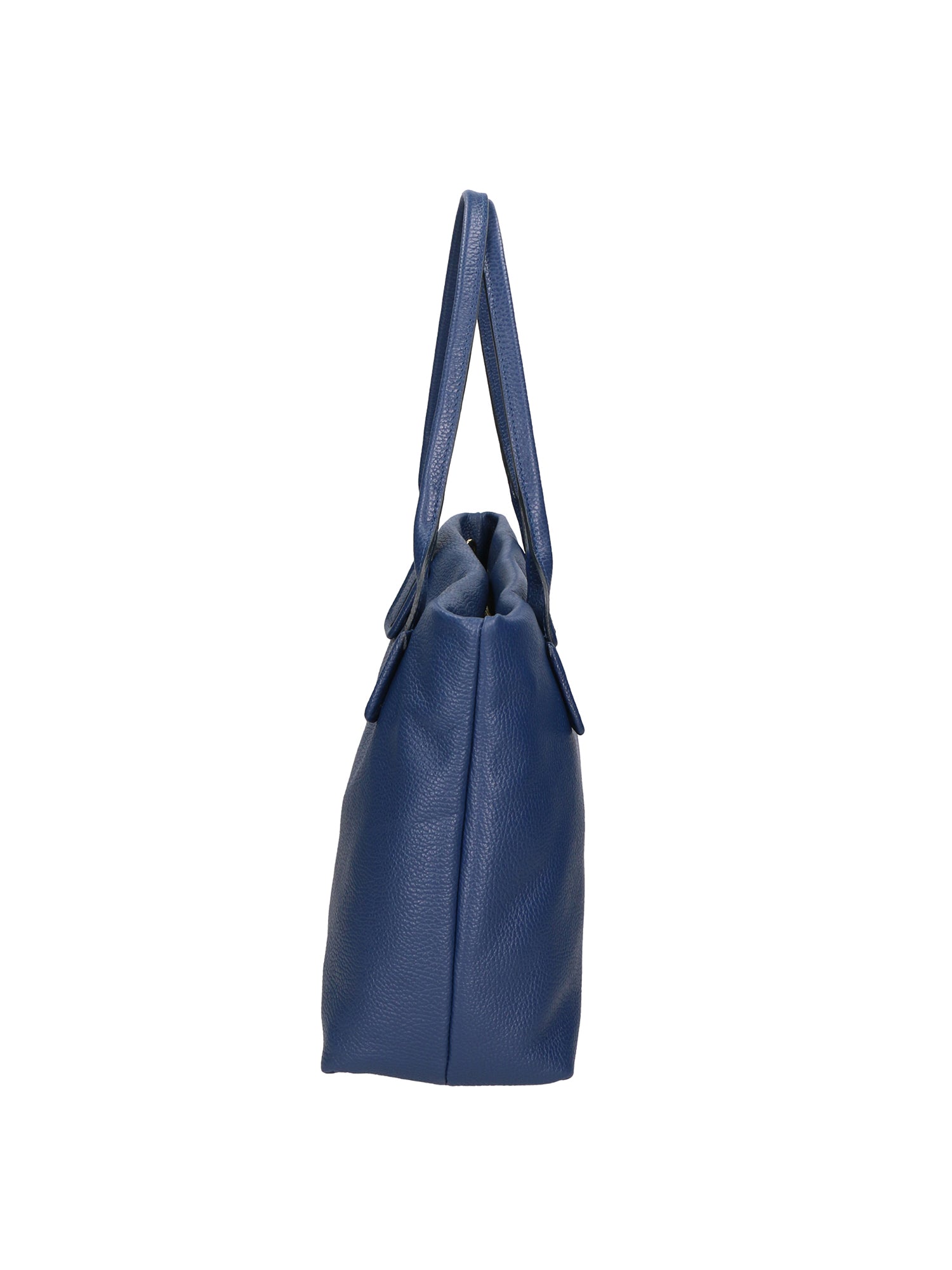 Lorena Borsa a spalla da donna Vera pelle 06506-D24 BLU JEANS Chiara Ferretti
