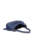 Loredana Damen-Schultertasche aus echtem Leder, hergestellt in Italien, 15 x 30 x 8 cm