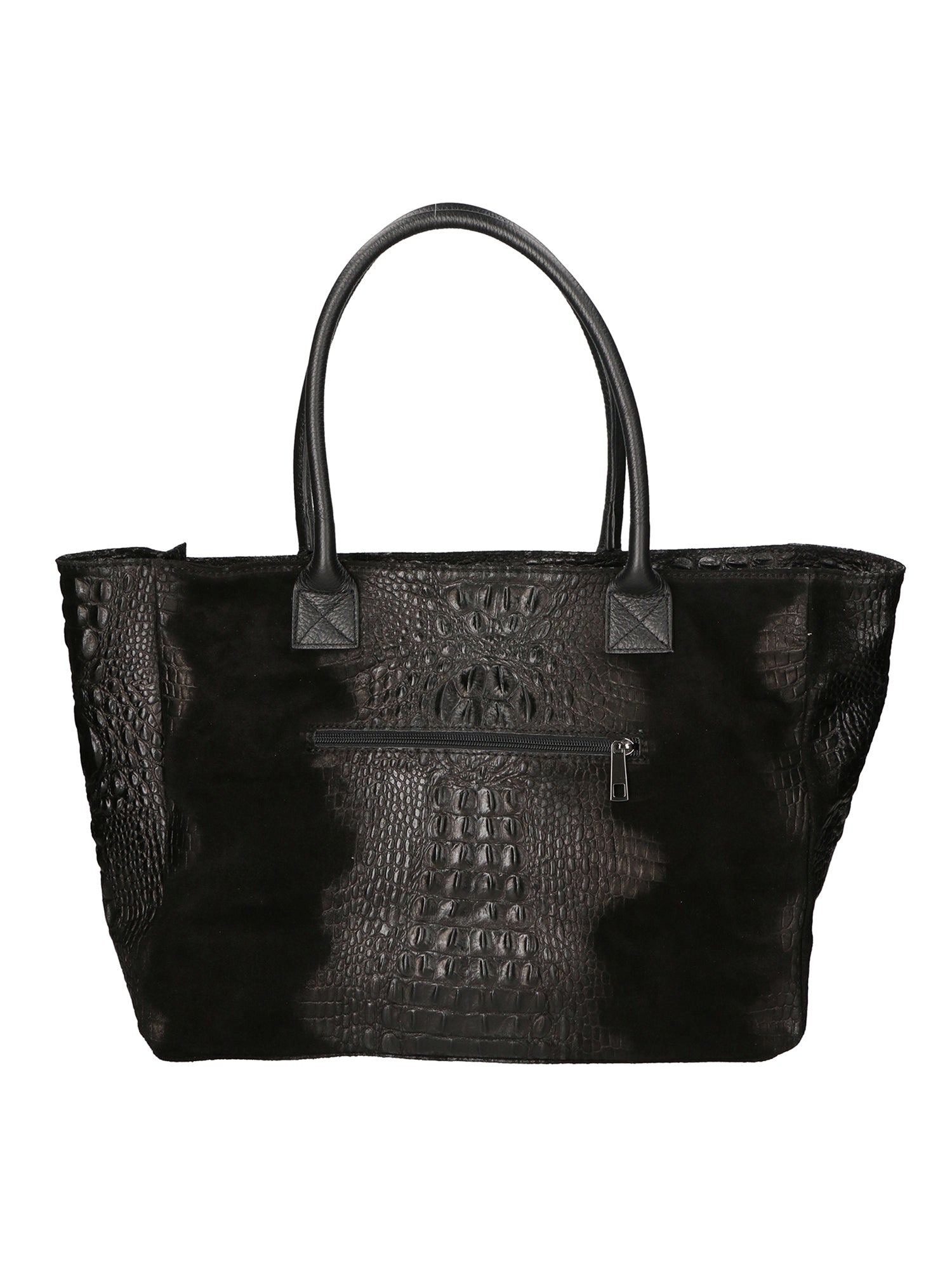 Dorothea Borsa Shopper da donna Vera pelle 80042-019 NERO Chiara Ferretti