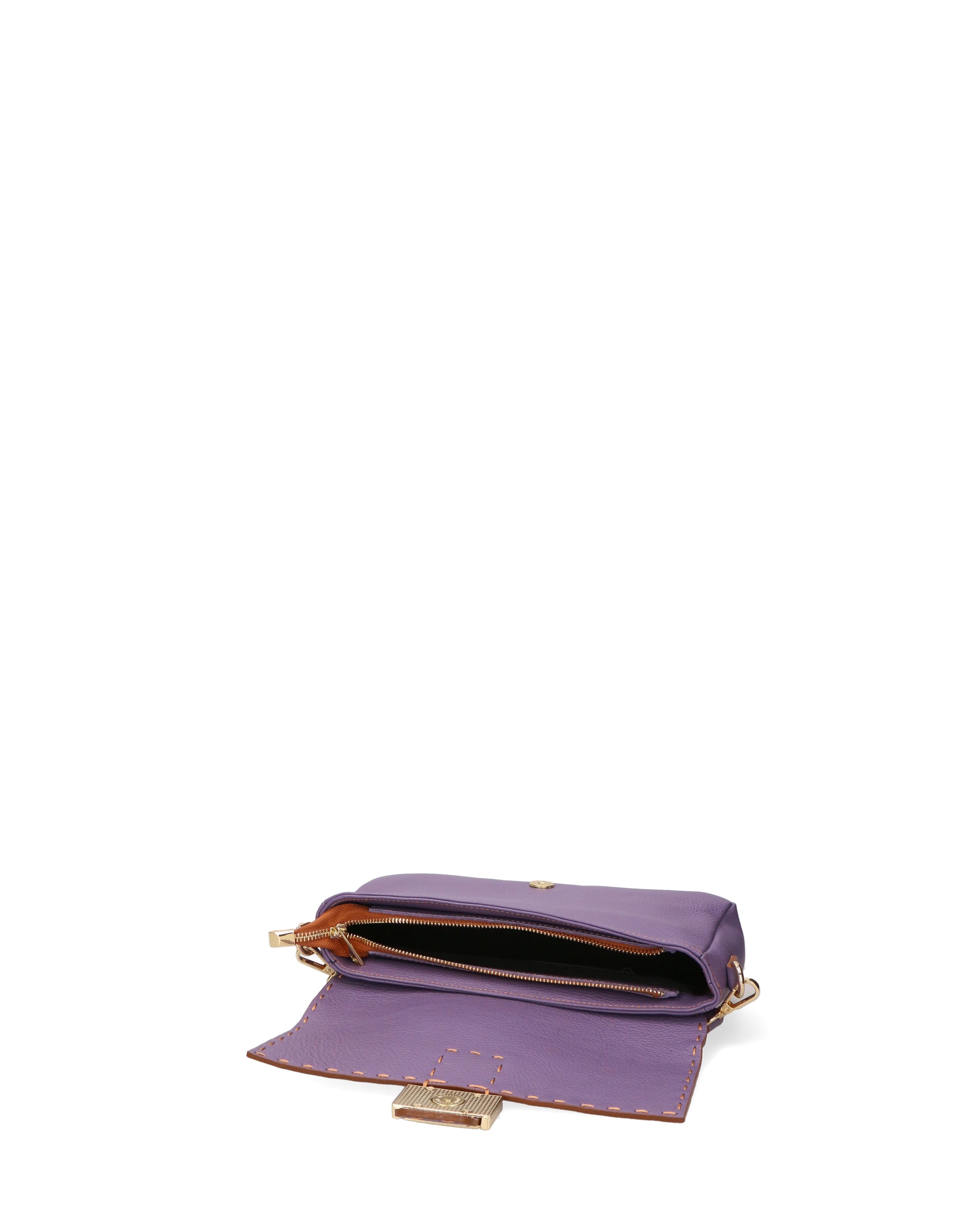Wally Borsa a spalla da donna Vera pelle 06869-D87 VIOLET Chiara Ferretti