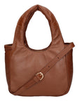 Virna Borsa a mano da donna Vera Pelle 06501-S17 CUOIO SCURO Chiara Ferretti
