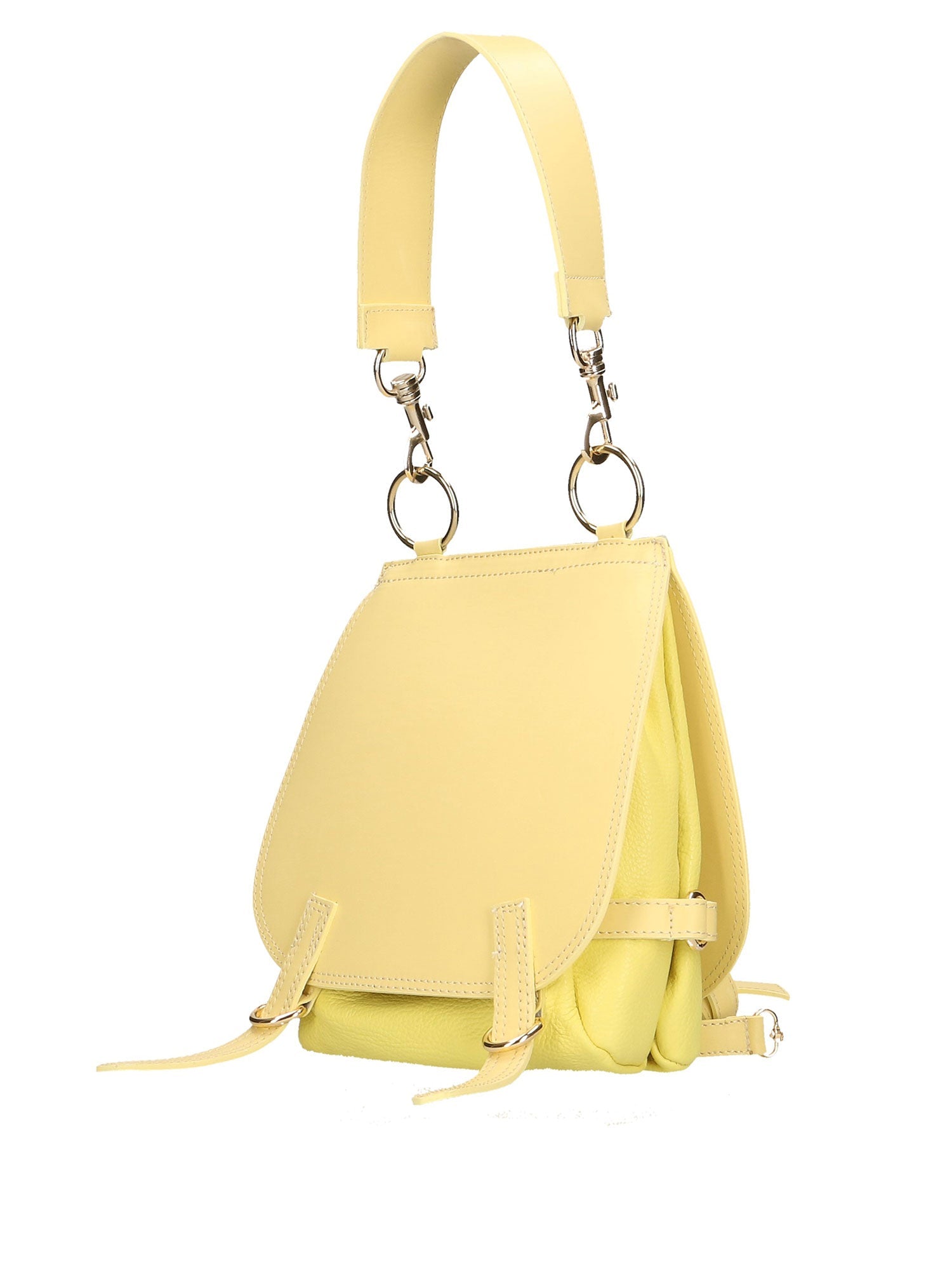 Lisetta Borsa a tracolla da donna Vera pelle 8683-GIALLO Chiara Ferretti