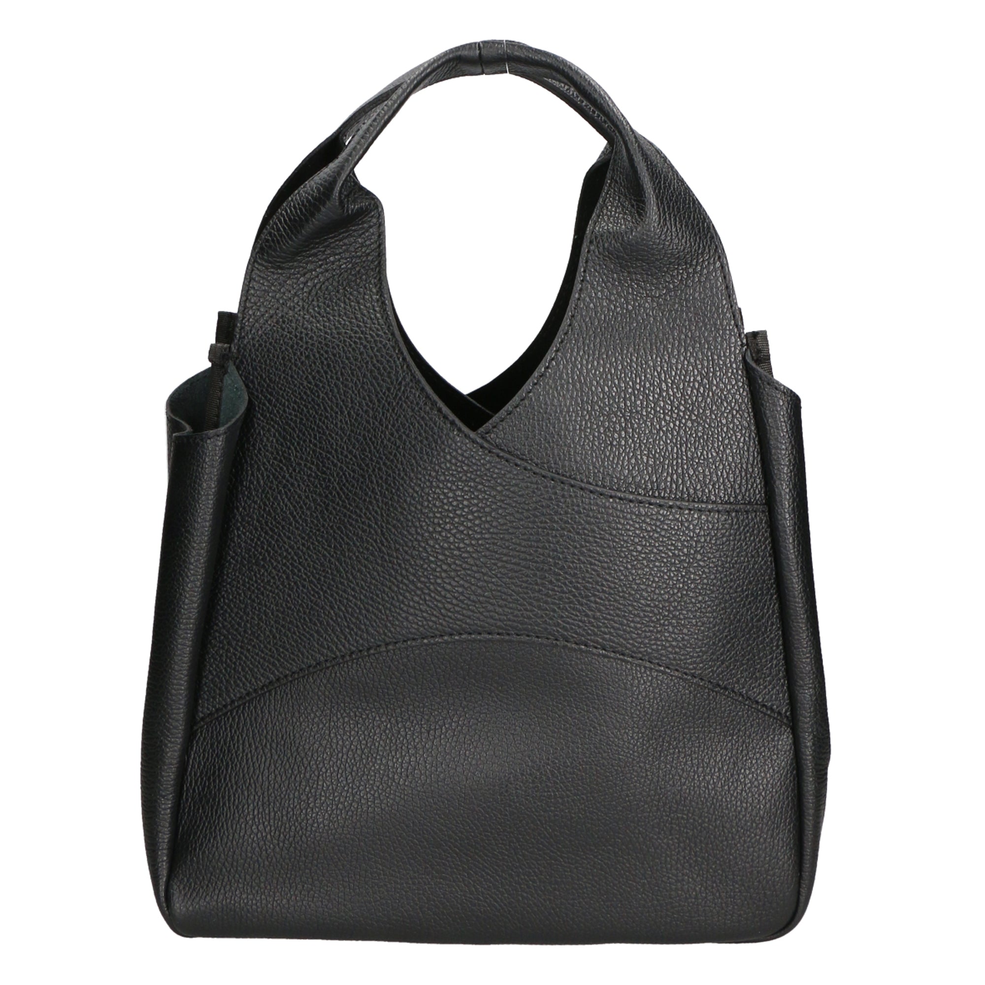 Iside Borsa a mano da donna 100% pelle 05793-D28 NERO +D28 NERO Chiara Ferretti