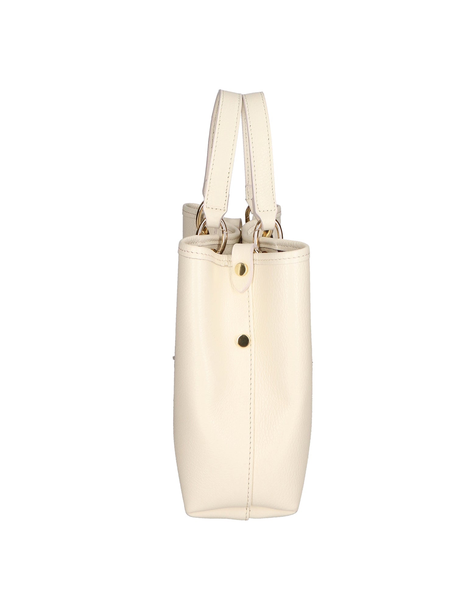 Helga Damenhandtasche aus echtem Leder, hergestellt in Italien, 24 x 30 x 9 cm