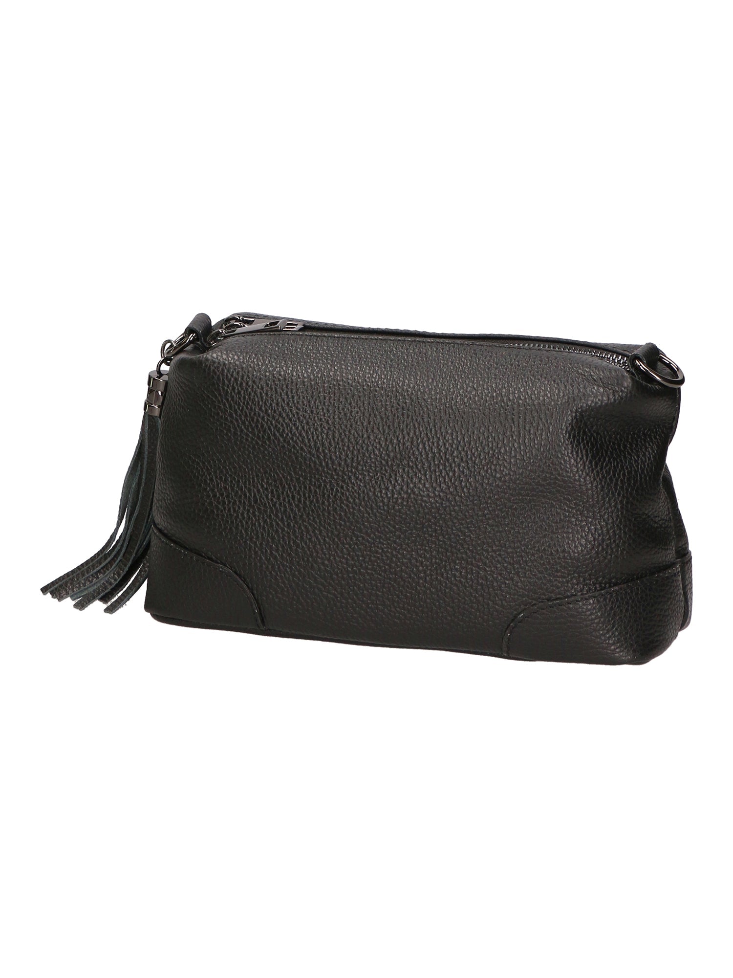 Lidia Borsa a mano da donna Vera pelle 06513-NERO Chiara Ferretti