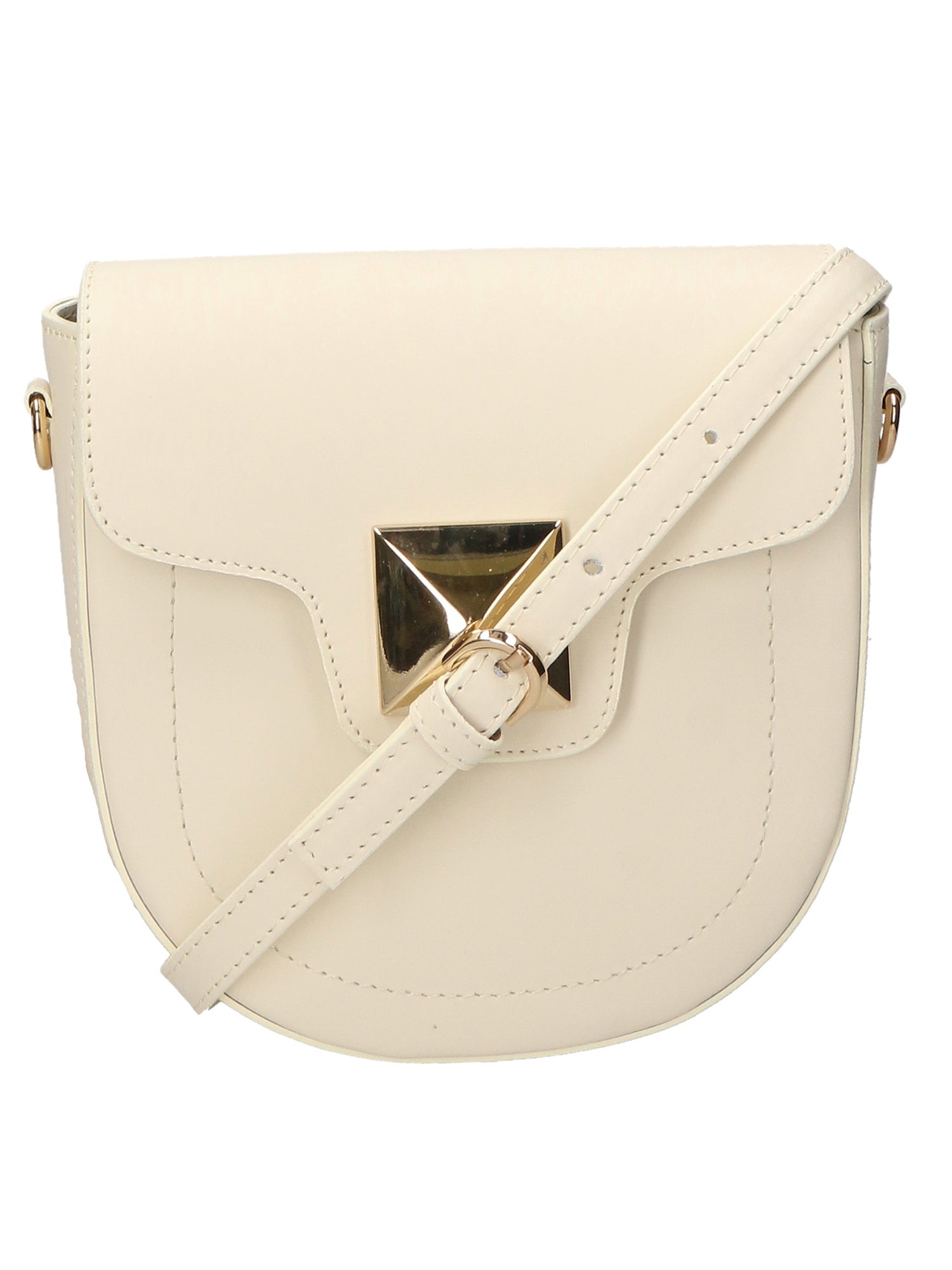 Calista Borsa a tracolla da donna Vera pelle 06014-L804 BEIGE Chiara Ferretti