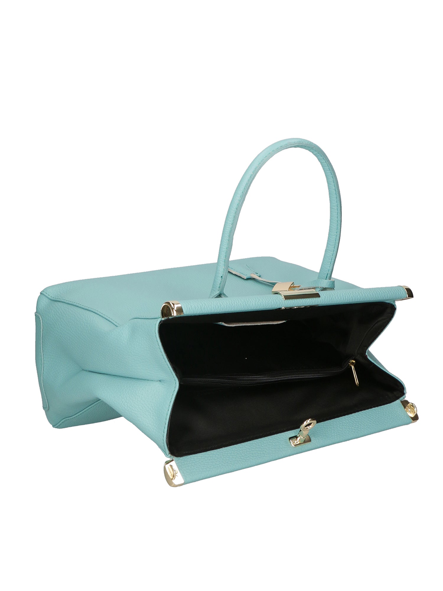 Eleonora Women's Handbag in Genuine Leather Made in Italy 26x35x16 cm