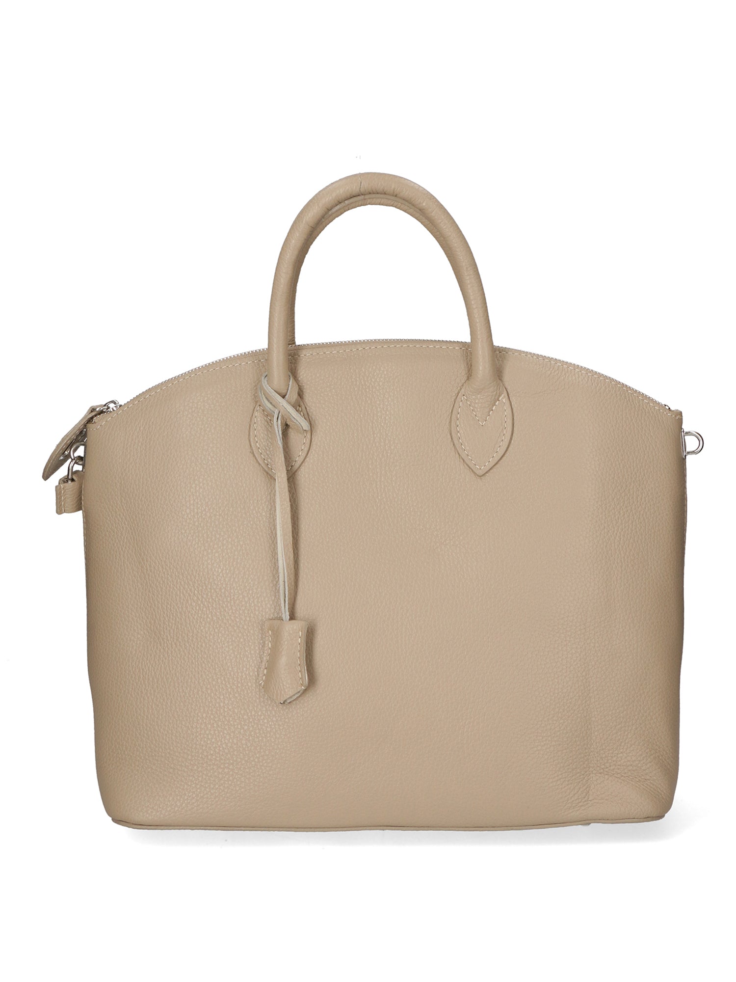 Dorella Borsa a mano da donna 100% pelle 80030-TAUPE Chiara Ferretti