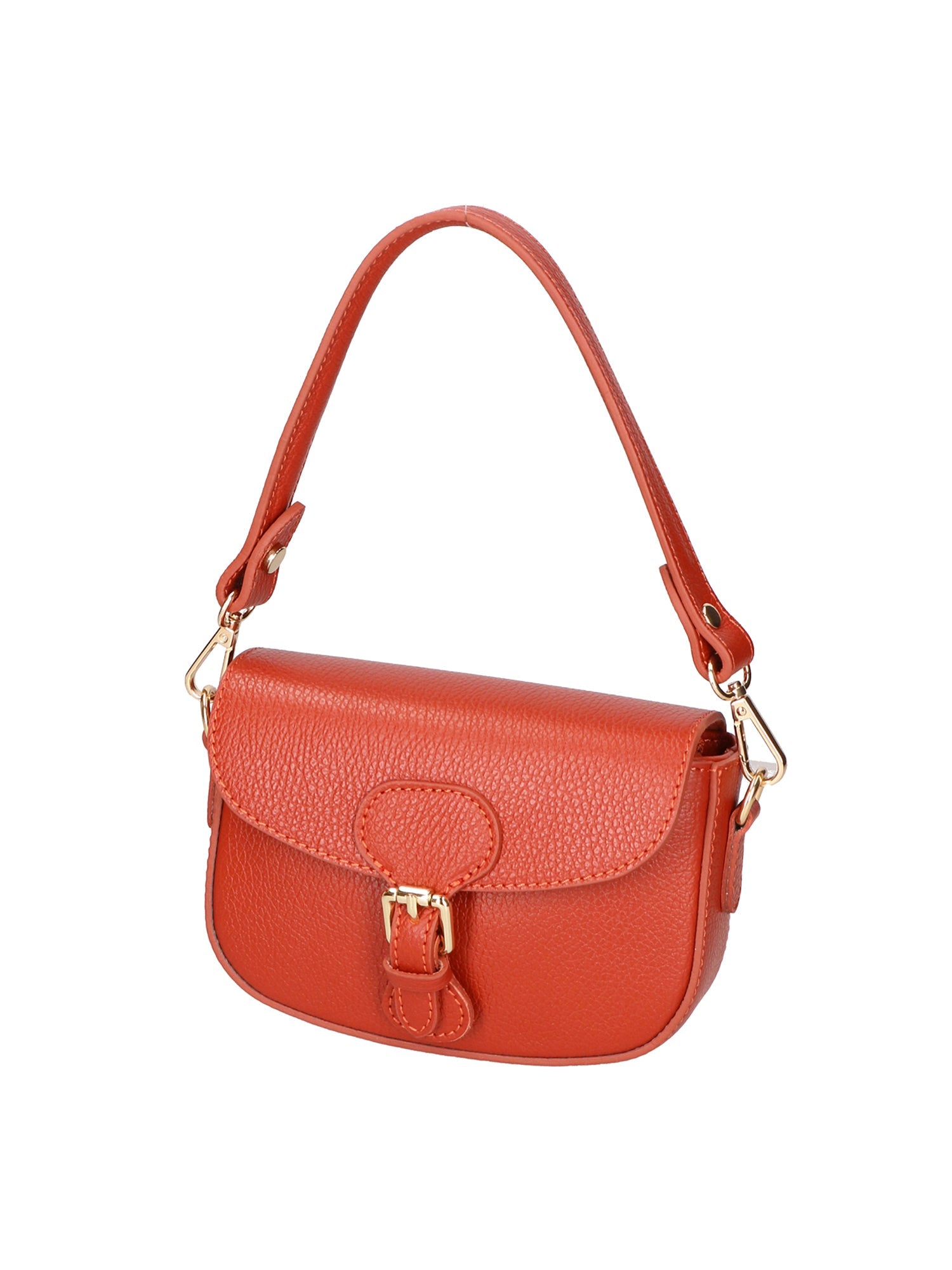 Viktoria Borsa a spalla da donna Vera pelle 06526-D61 MATTONE(HP) Chiara Ferretti