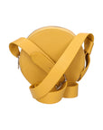 Naomi Damen-Schultertasche aus echtem Leder, hergestellt in Italien, 23 x 23 x 9 cm