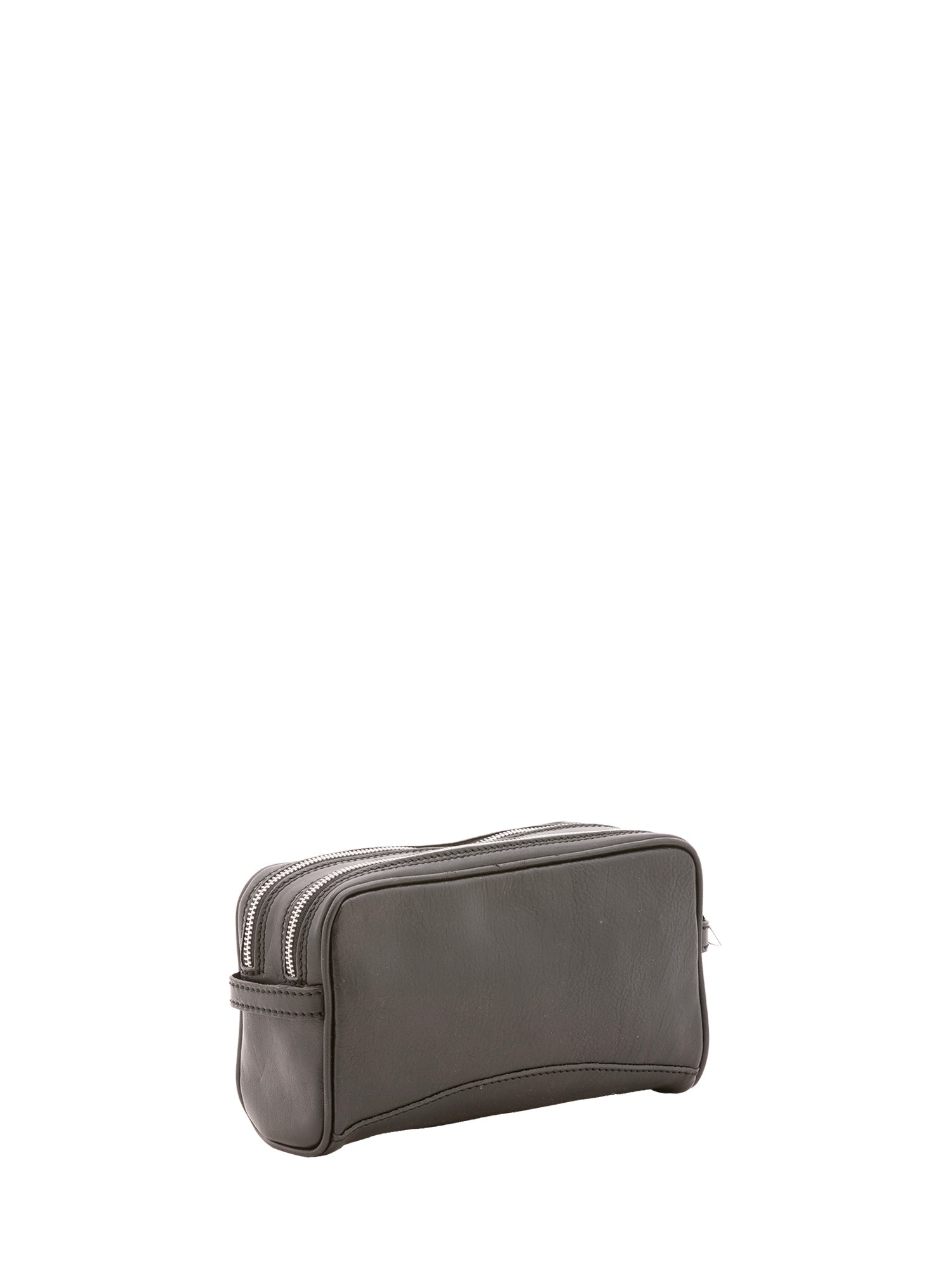 Pochette unisex in vera pelle Made in Italy 4401-NERO Alessia Firenze