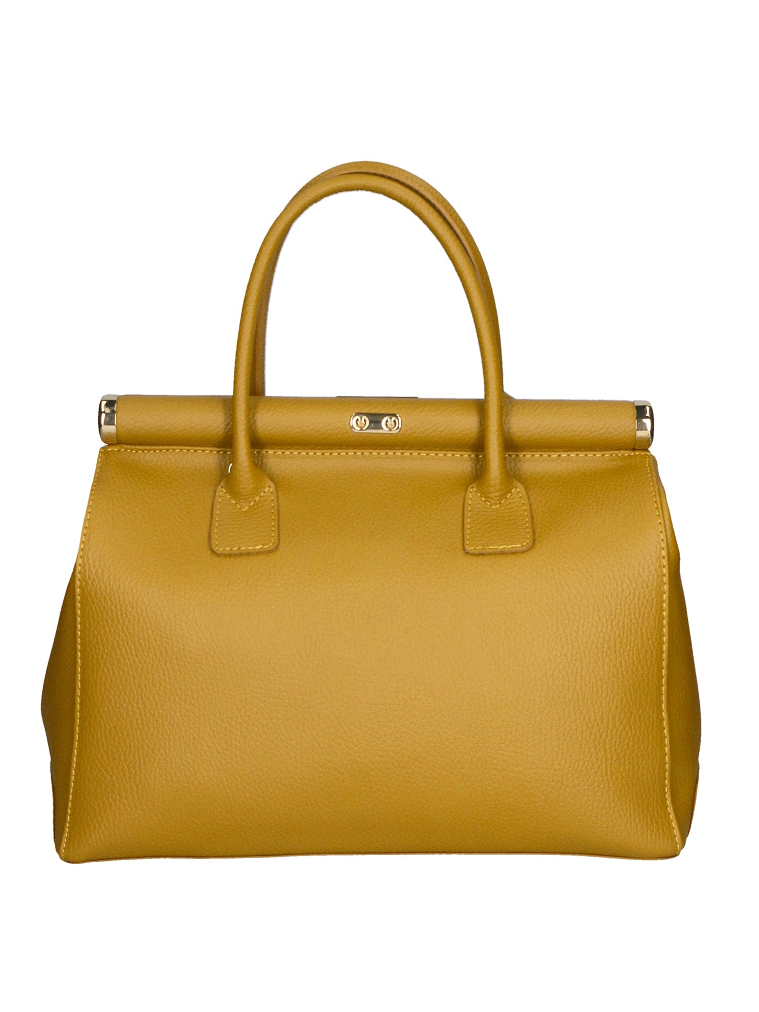 Aleria Borsa a mano da donna Vera pelle 8005-D36 SENAPE Chiara Ferretti