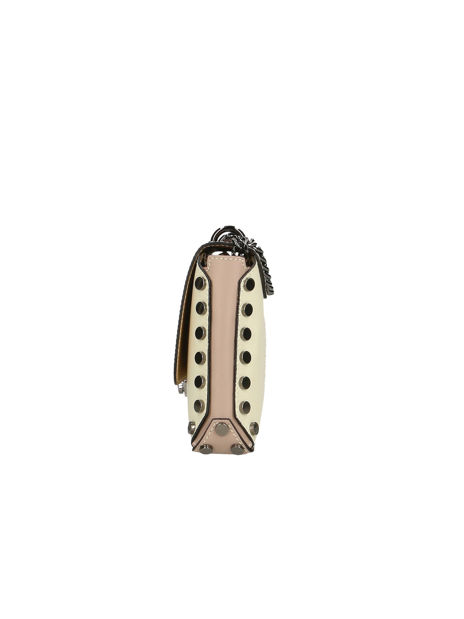 Vera pelle 8641-BEIGE+ROSATA Borsa a tracolla da donna Evanthe Pro Chiara Ferretti