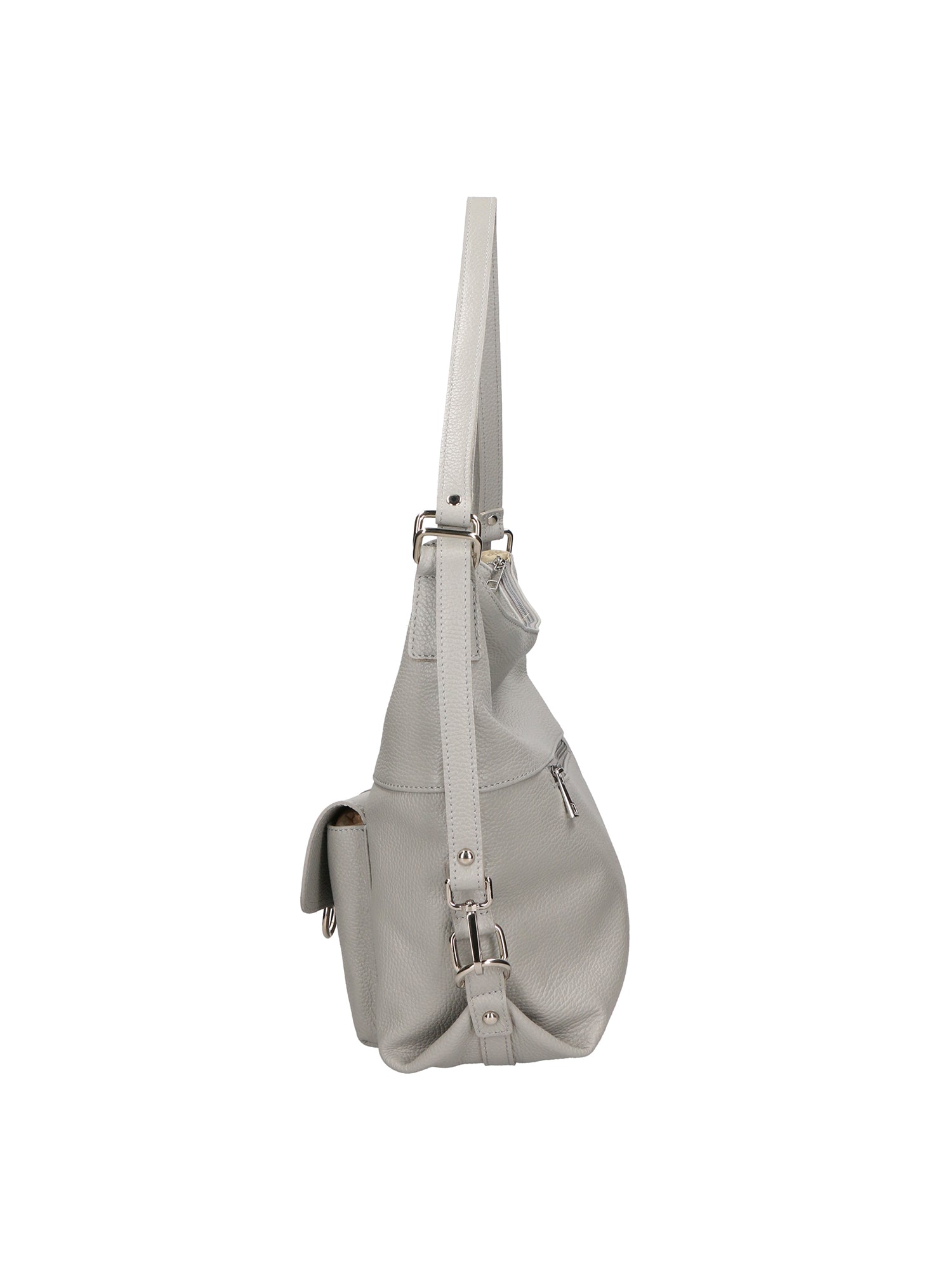 Kesha Borsa a spalla da donna Vera pelle 3301-GRIGIO Chiara Ferretti