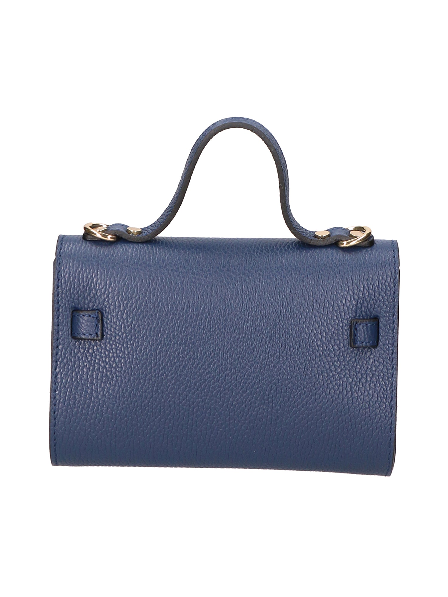 Uma Borsa a mano da donna Vera pelle 06525-D24 BLU JEANS Chiara Ferretti