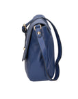 Veronica Borsa a spalla da donna Vera pelle 06519-D24 BLU JEANS Chiara Ferretti