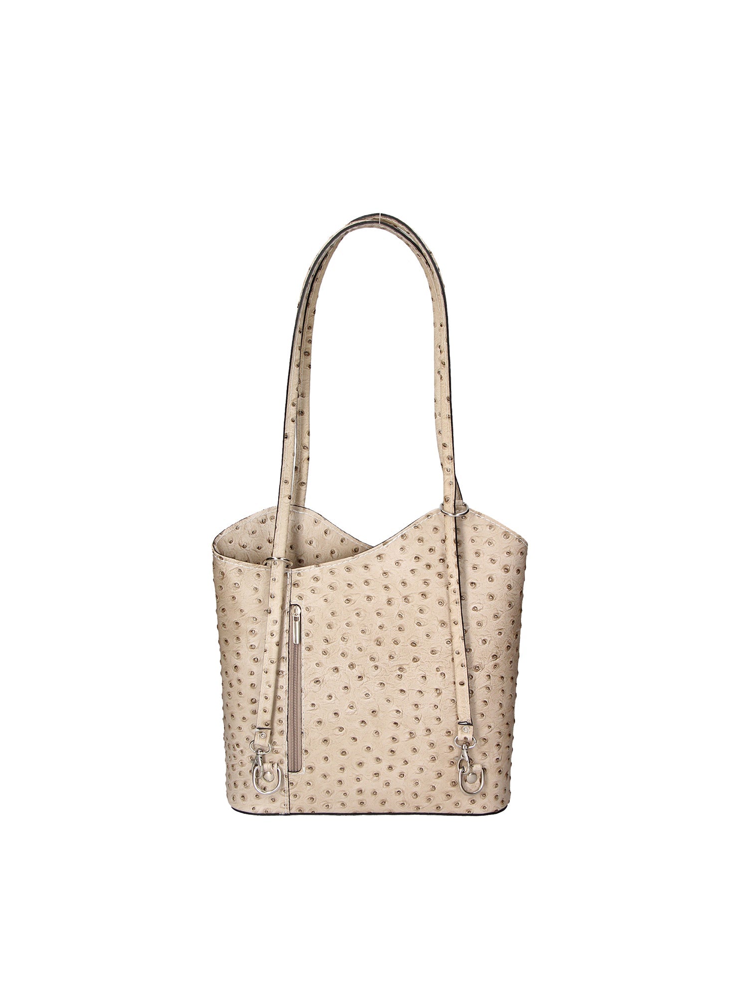 Chanel Damenrucksack aus echtem Leder, hergestellt in Italien, 25 x 28 x 9 cm
