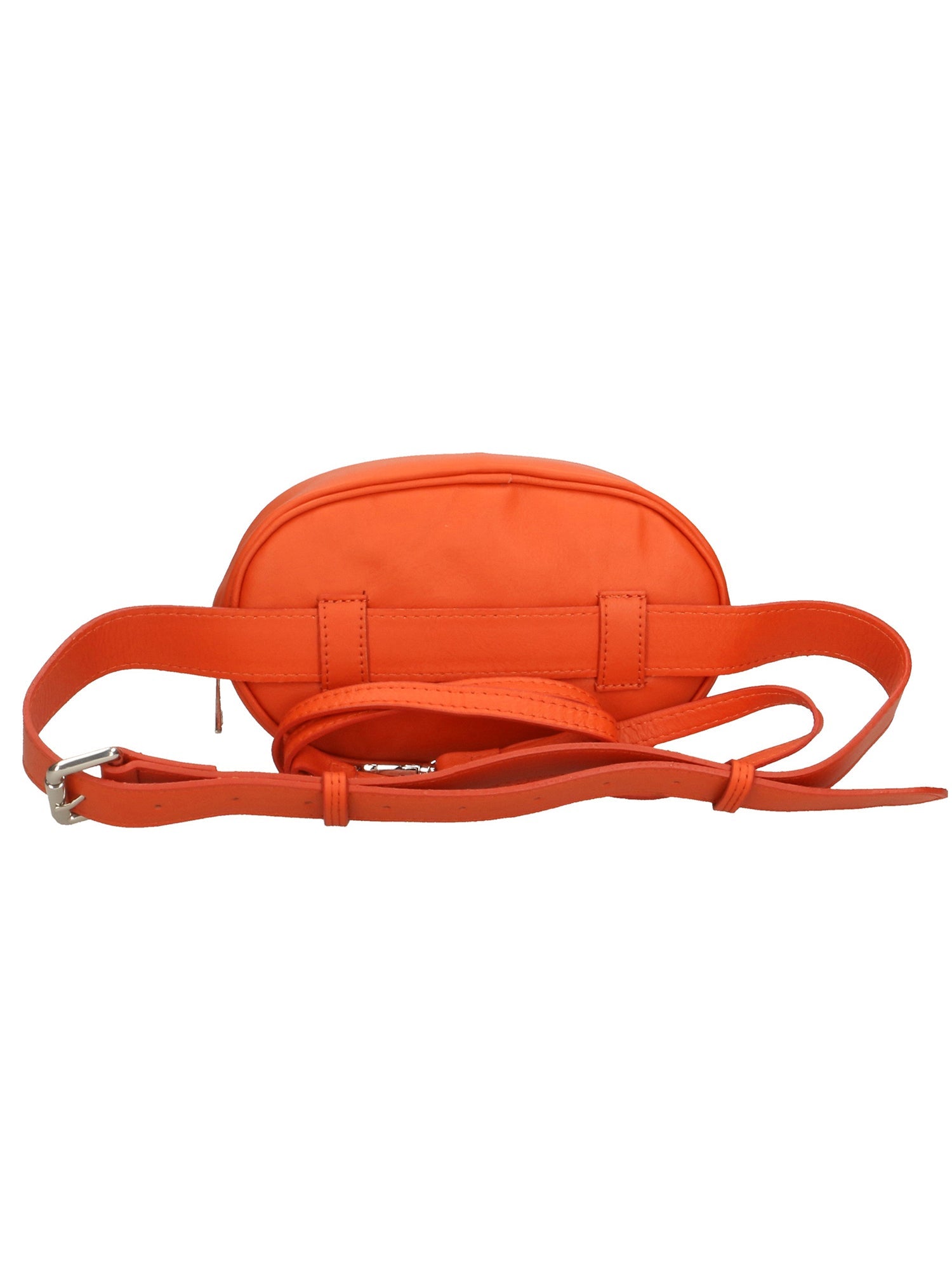Elysa 189442-ARANCIO ORANGE Marsupio da donna in vera pelle Chiara Ferretti