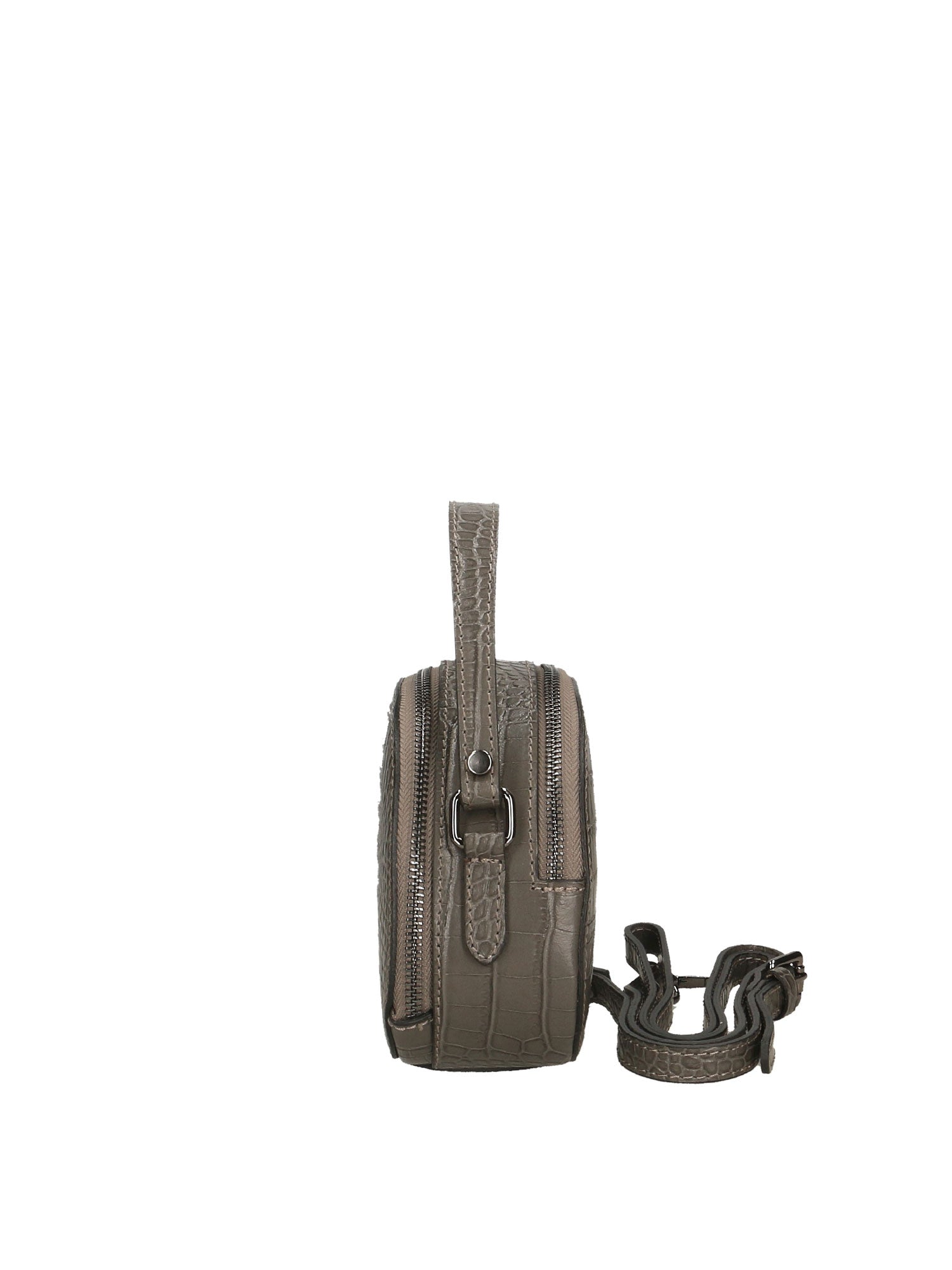 Cyrene Borsa a tracolla da donna Vera pelle 536170-GRIGIO Chiara Ferretti