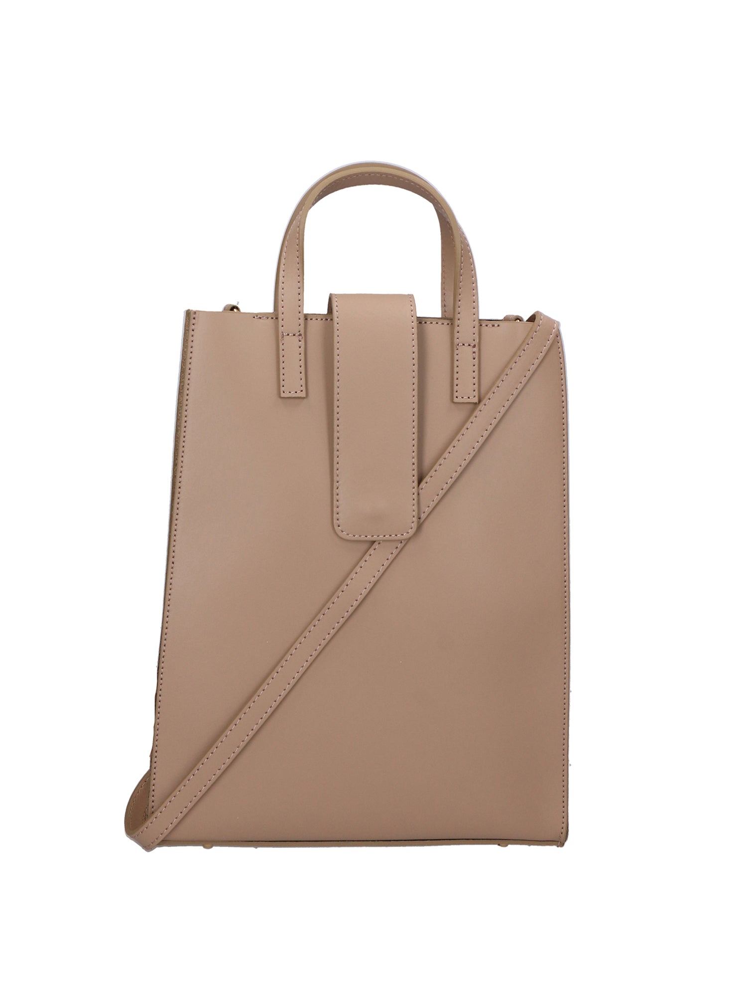 Giuseppina Borsa a mano da donna Vera pelle 05990-L110 TAUPE CHIARO+04 TAUPE CHIARO Chiara Ferretti