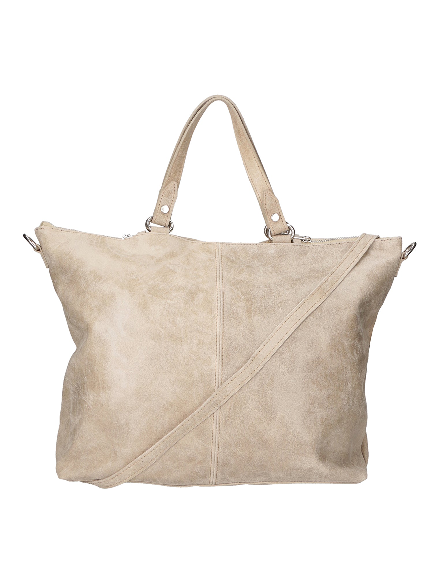Elisamaria Borsa a spalla da donna Vera pelle 80055-TAUPE Chiara Ferretti