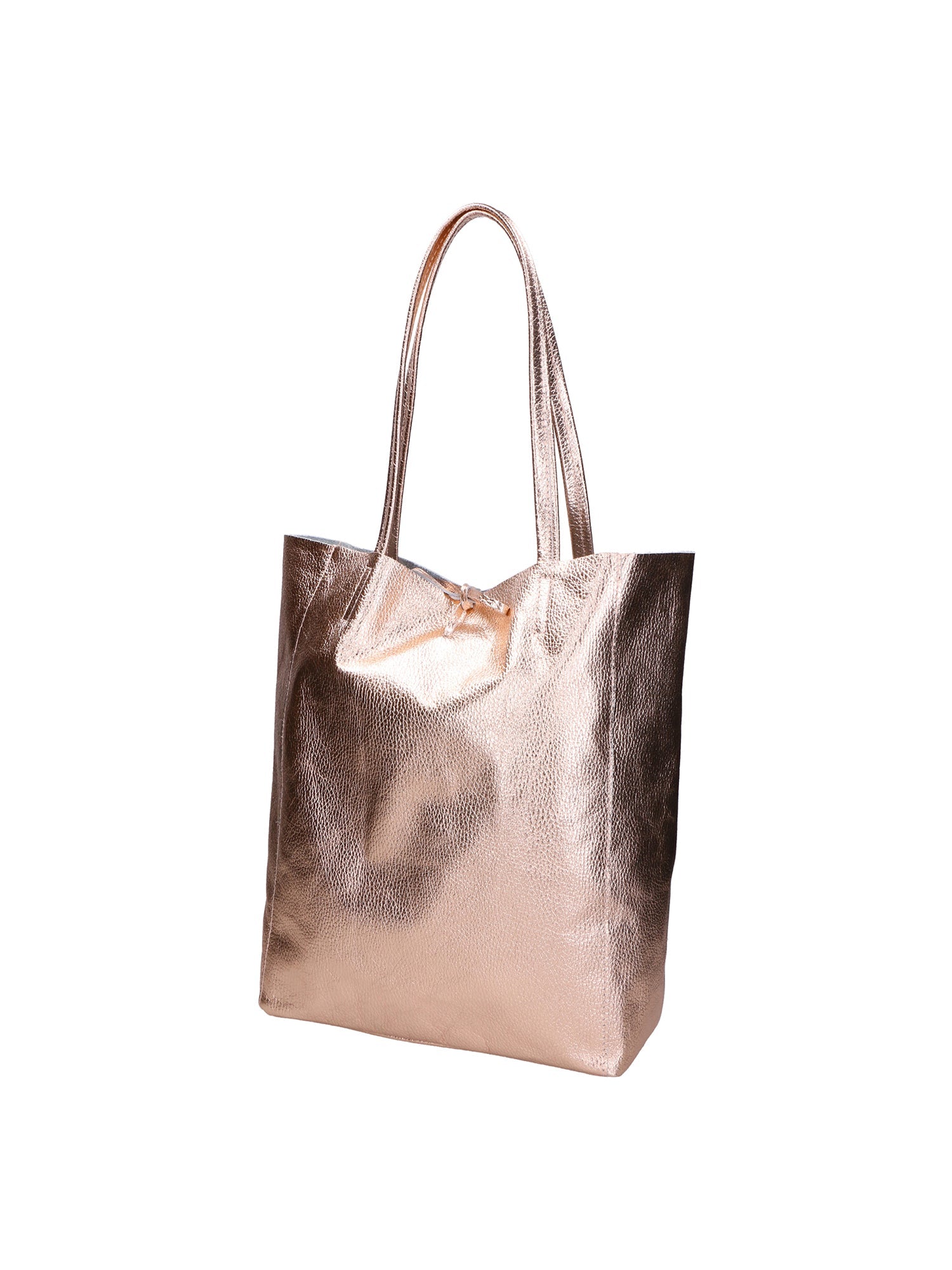 Genny Damen-Schultertasche aus echtem Leder, hergestellt in Italien, 36 x 40 x 11 cm