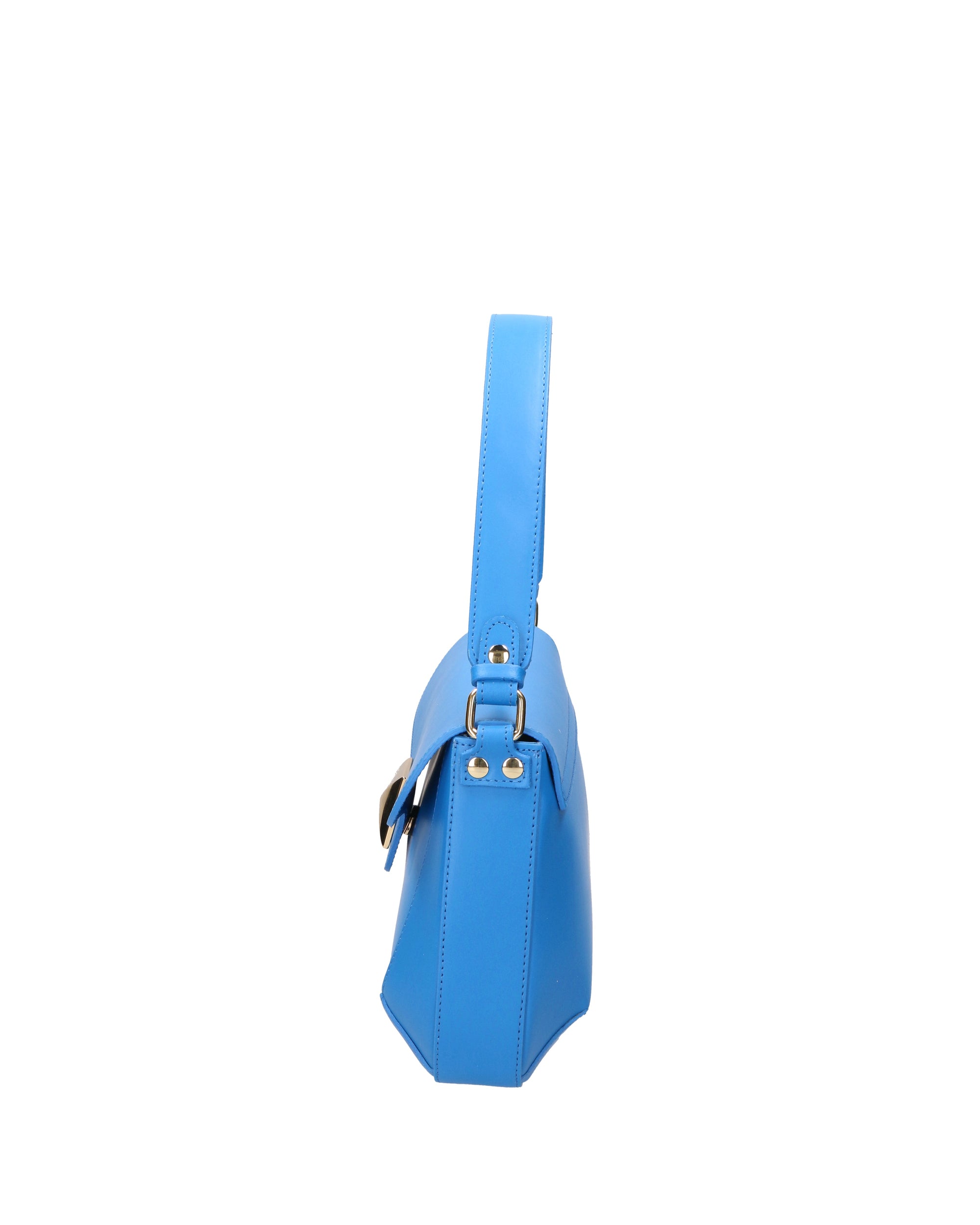 Astrea Borsa a spalla da donna 100% pelle 06015-L222 BLU ASTER Chiara Ferretti