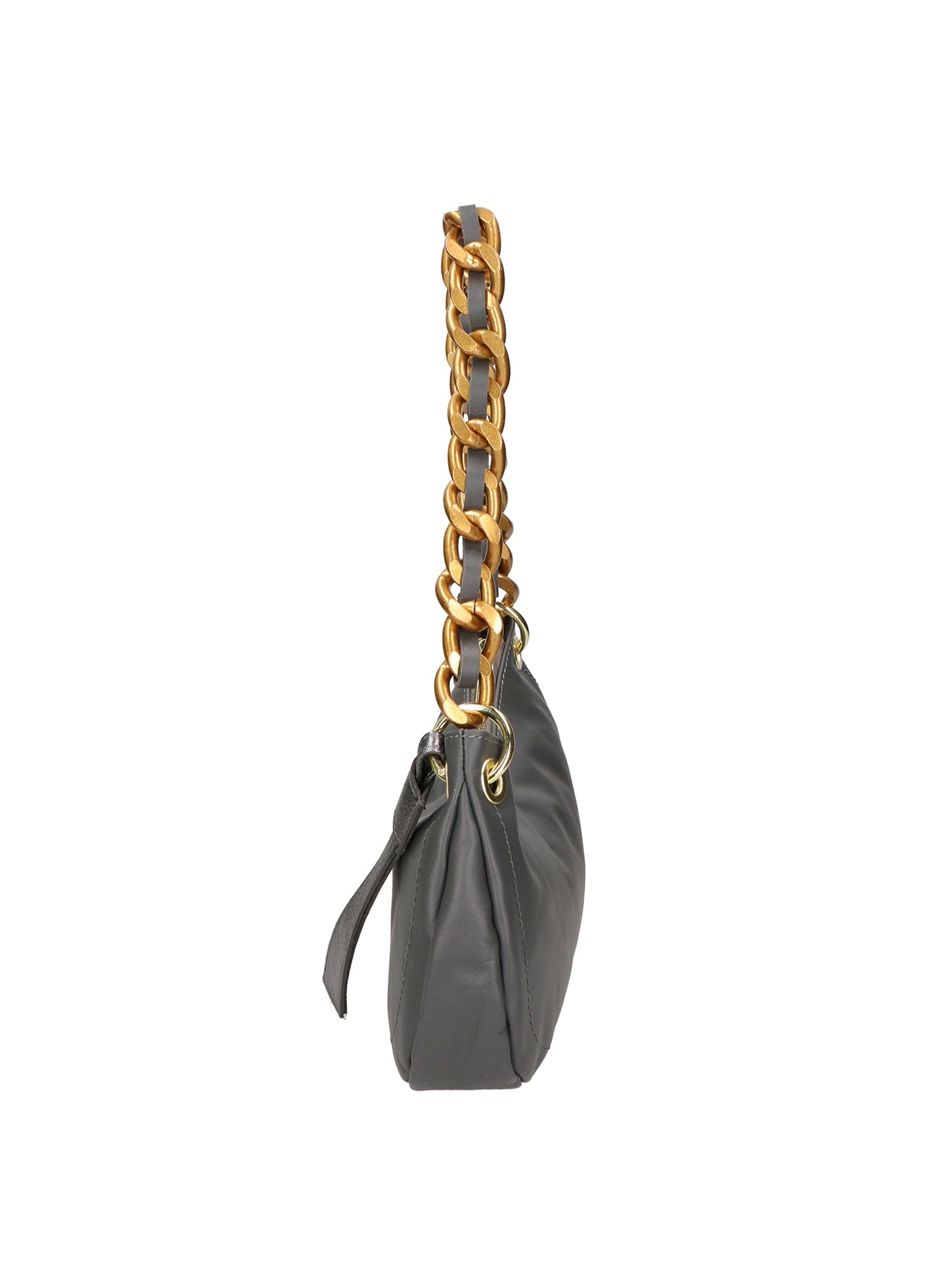 Artemide Damen-Schultertasche aus echtem Leder, hergestellt in Italien, 14 x 32 x 8 cm