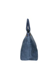 Elowen Plus Borsa Shopper da donna Vera Pelle 80063-BLUJEANS Chiara Ferretti