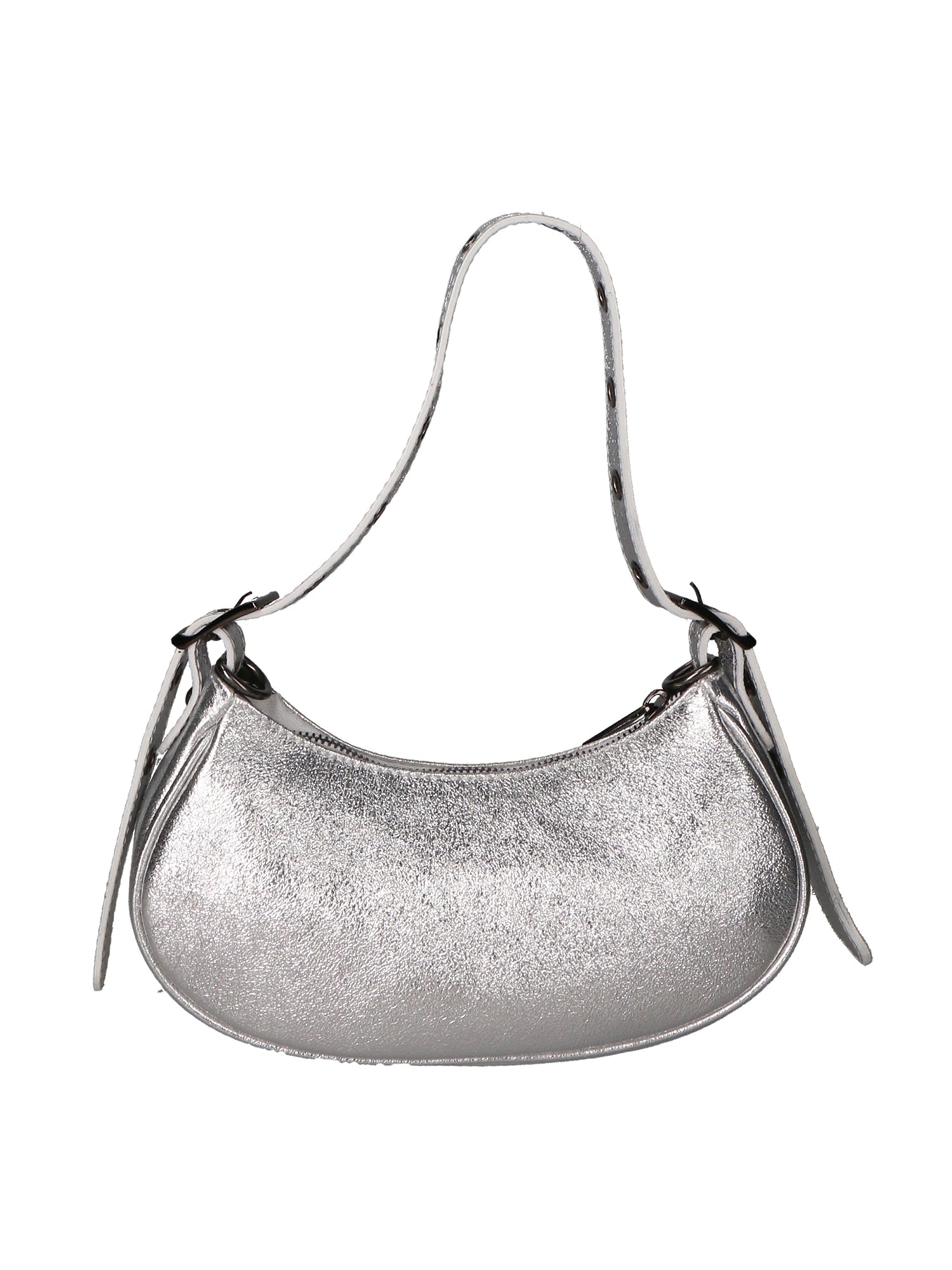 Gloria Borsa a mano da donna Vera pelle 05708L-L001 ARGENTO Chiara Ferretti