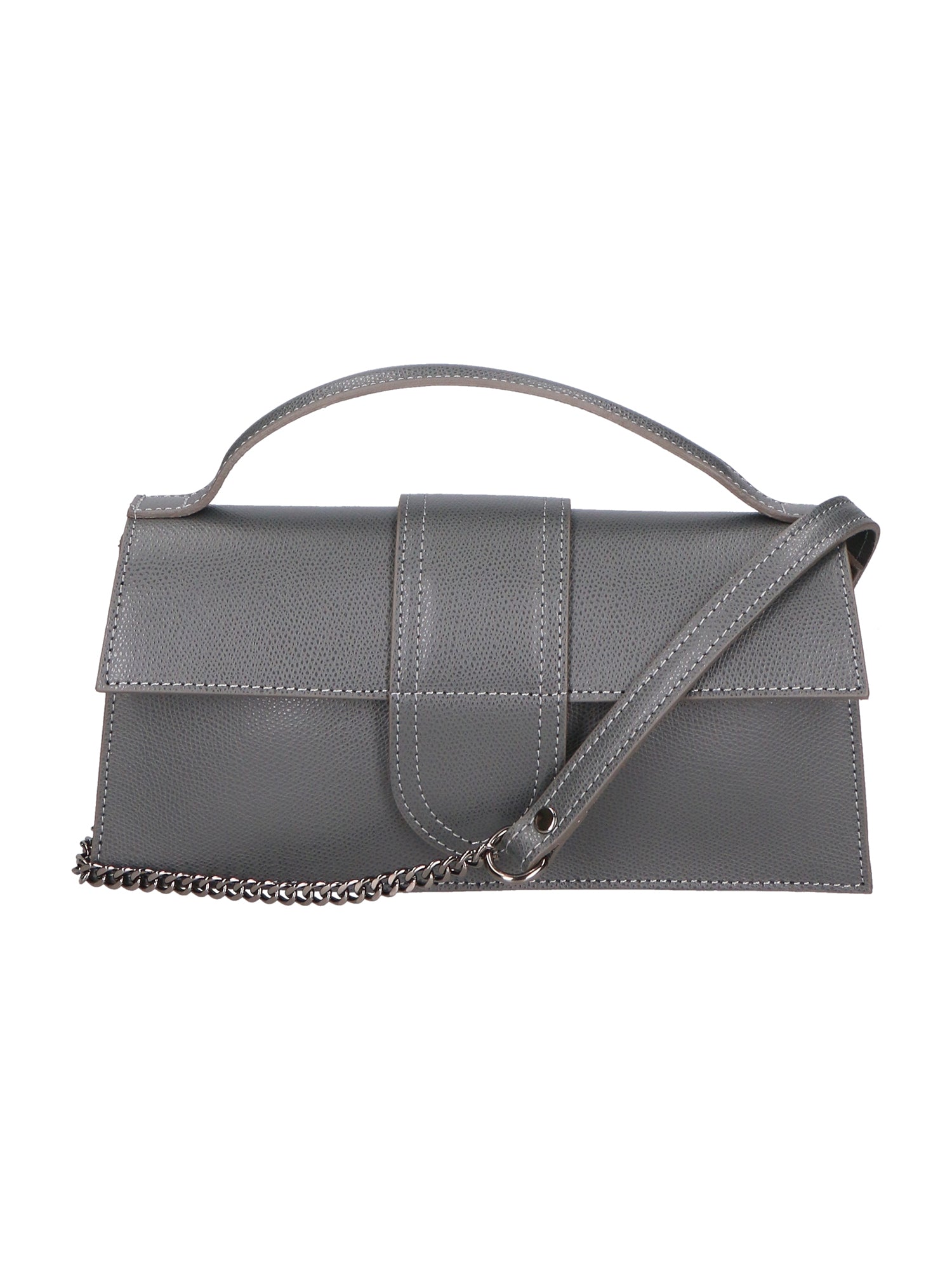 Liliana Borsa a mano da donna Vera pelle 06516-GRIGIO Chiara Ferretti