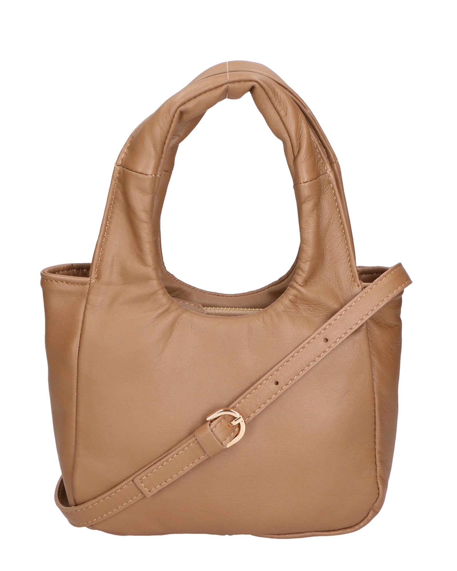 Virna Borsa a mano da donna Vera Pelle 06501-S40 TAUPE Chiara Ferretti