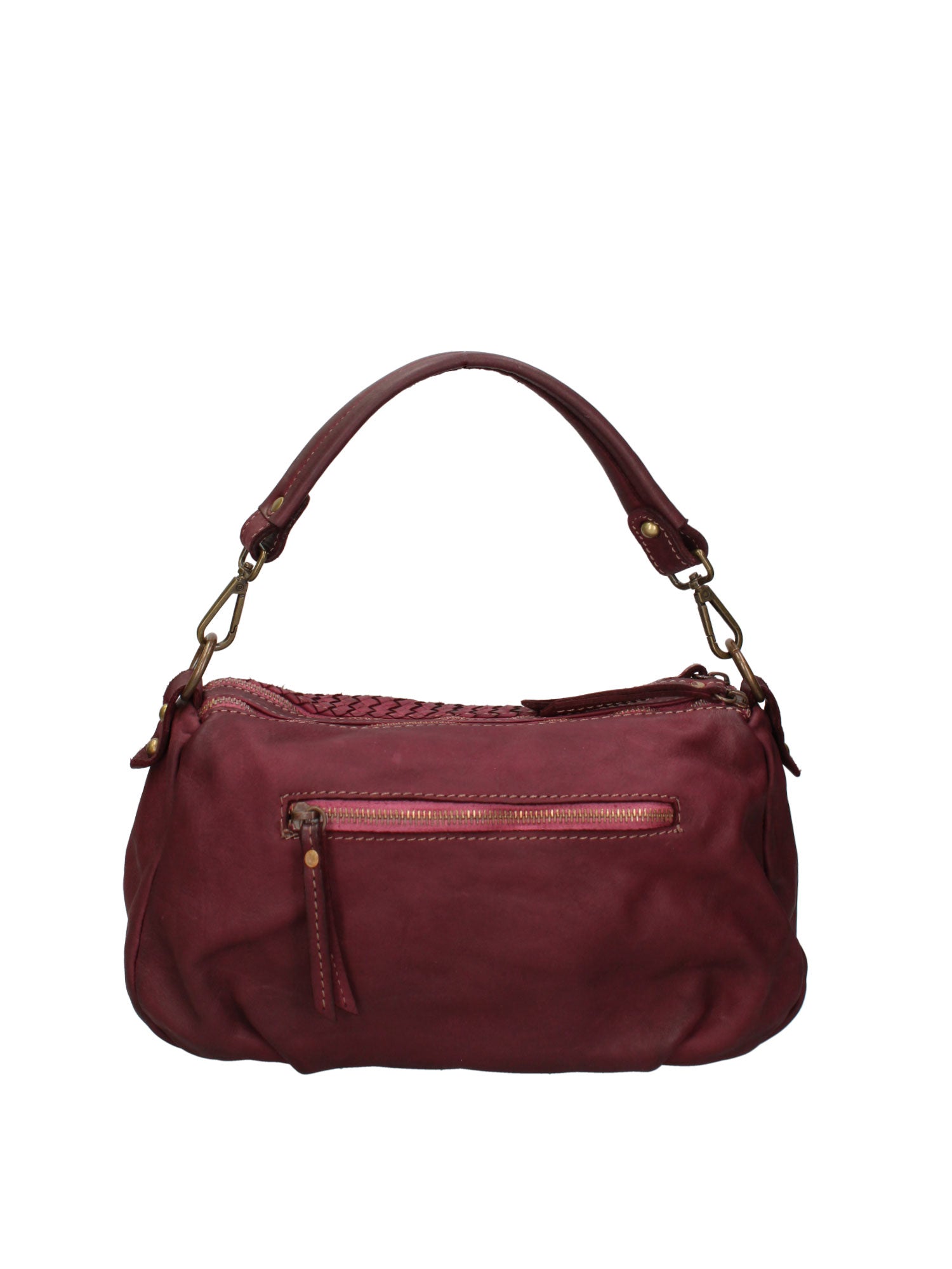 Novella Borsa a spalla da donna Vera pelle 7800-BORDO Chiara Ferretti