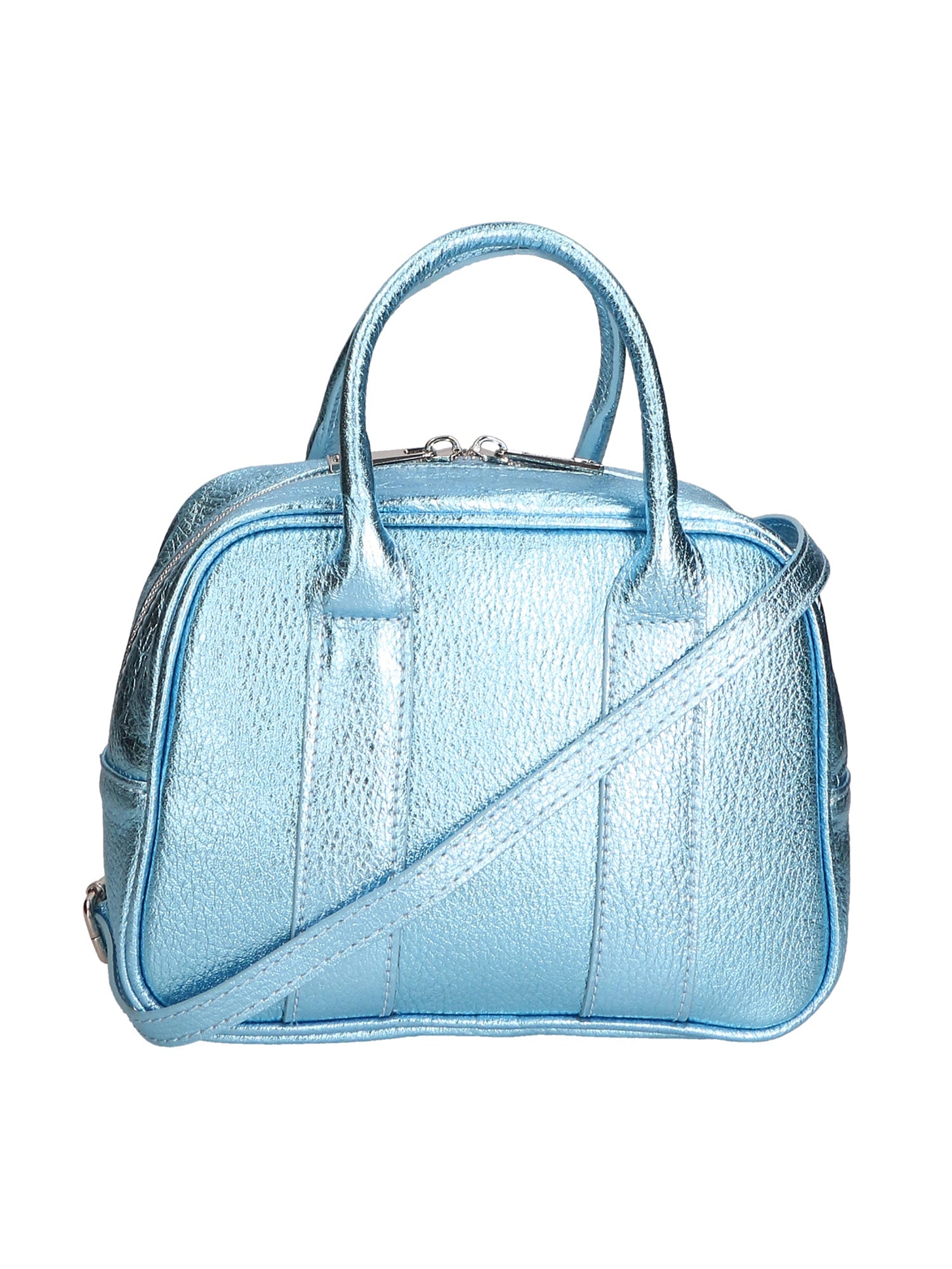 Gioia Borsa a mano da donna 100% pelle 05922-DL92 CELESTE Chiara Ferretti